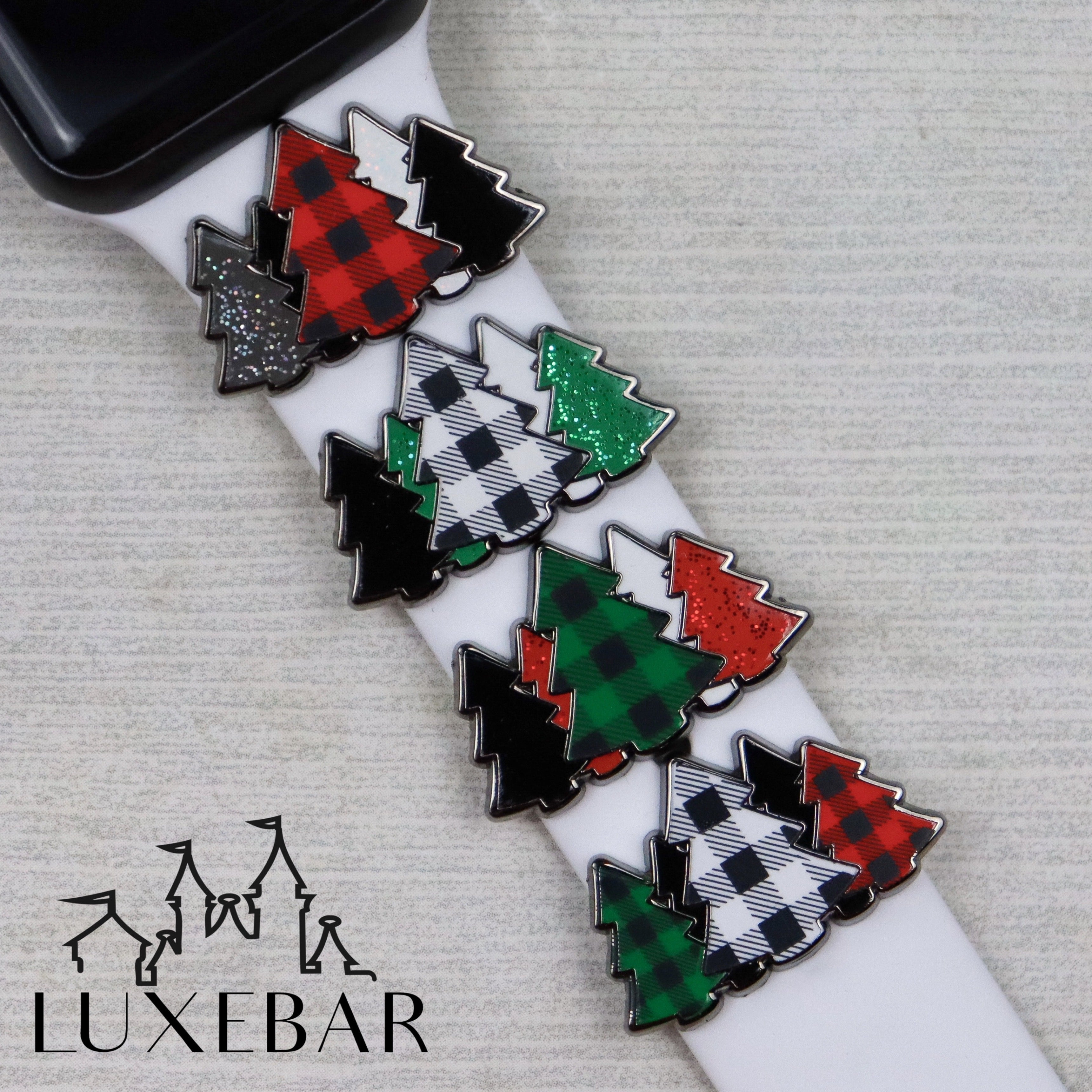 LuxeBar ~ Christmas Collection ~ Buffalo Plaid Tree Fram CHRISTMAS MARKDOWN