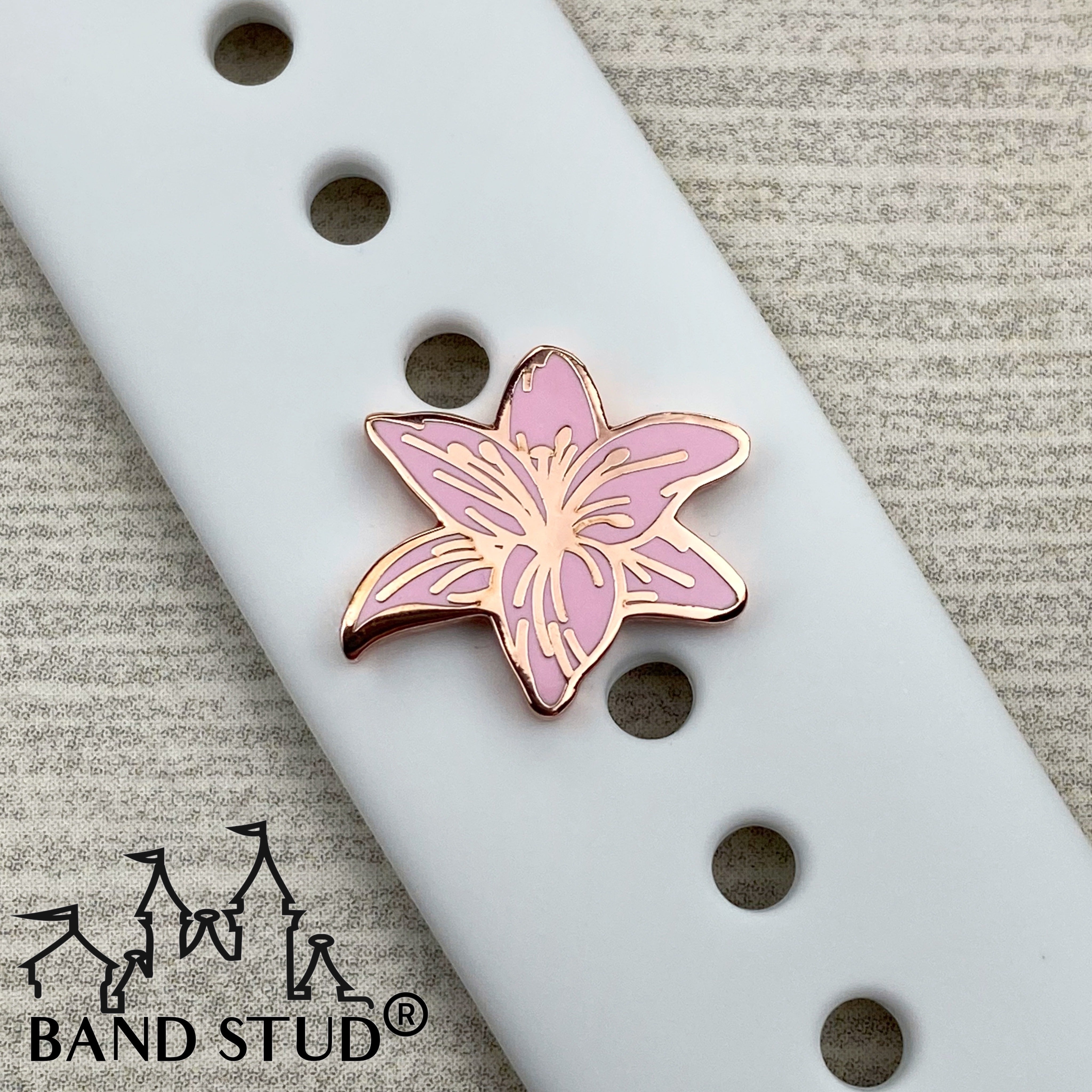 Band Stud® - Flower and Garden - Asiatic Lily SHOPIVERSARY BLOWOUT