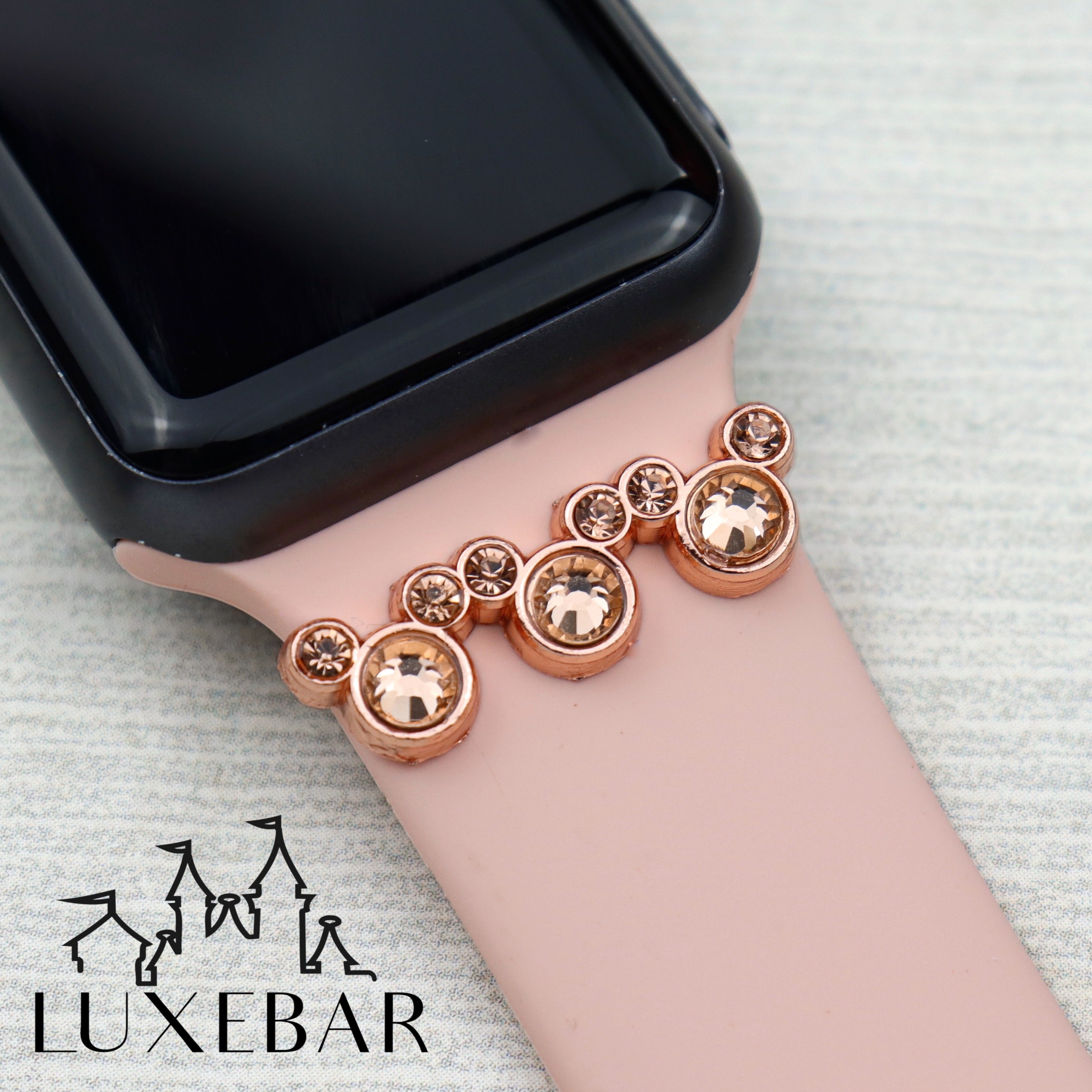 LuxeBar Sparkle ~ Mr. Mouse Triple Stacking Bar (more colors available)