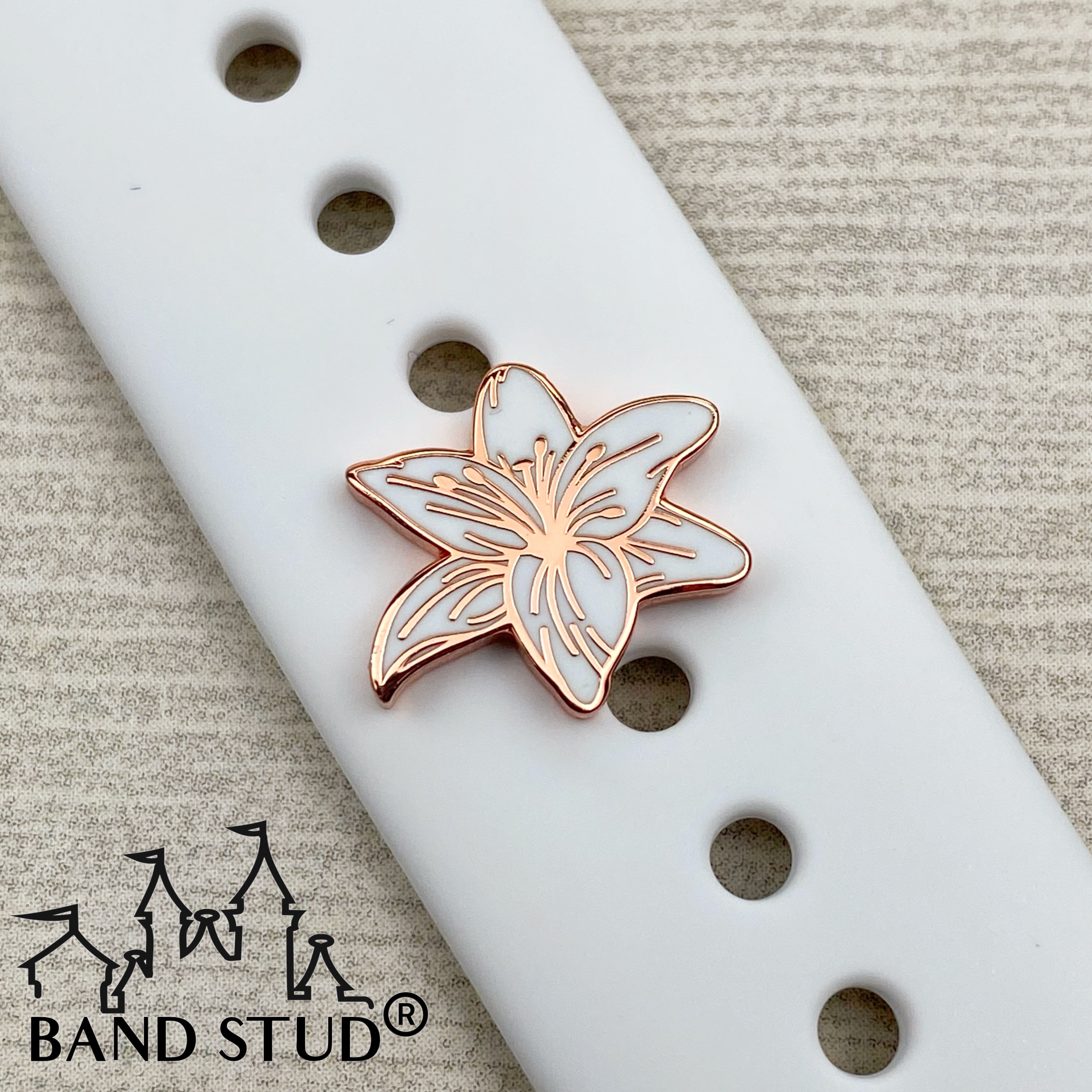 Band Stud® - Flower and Garden - Asiatic Lily SHOPIVERSARY BLOWOUT