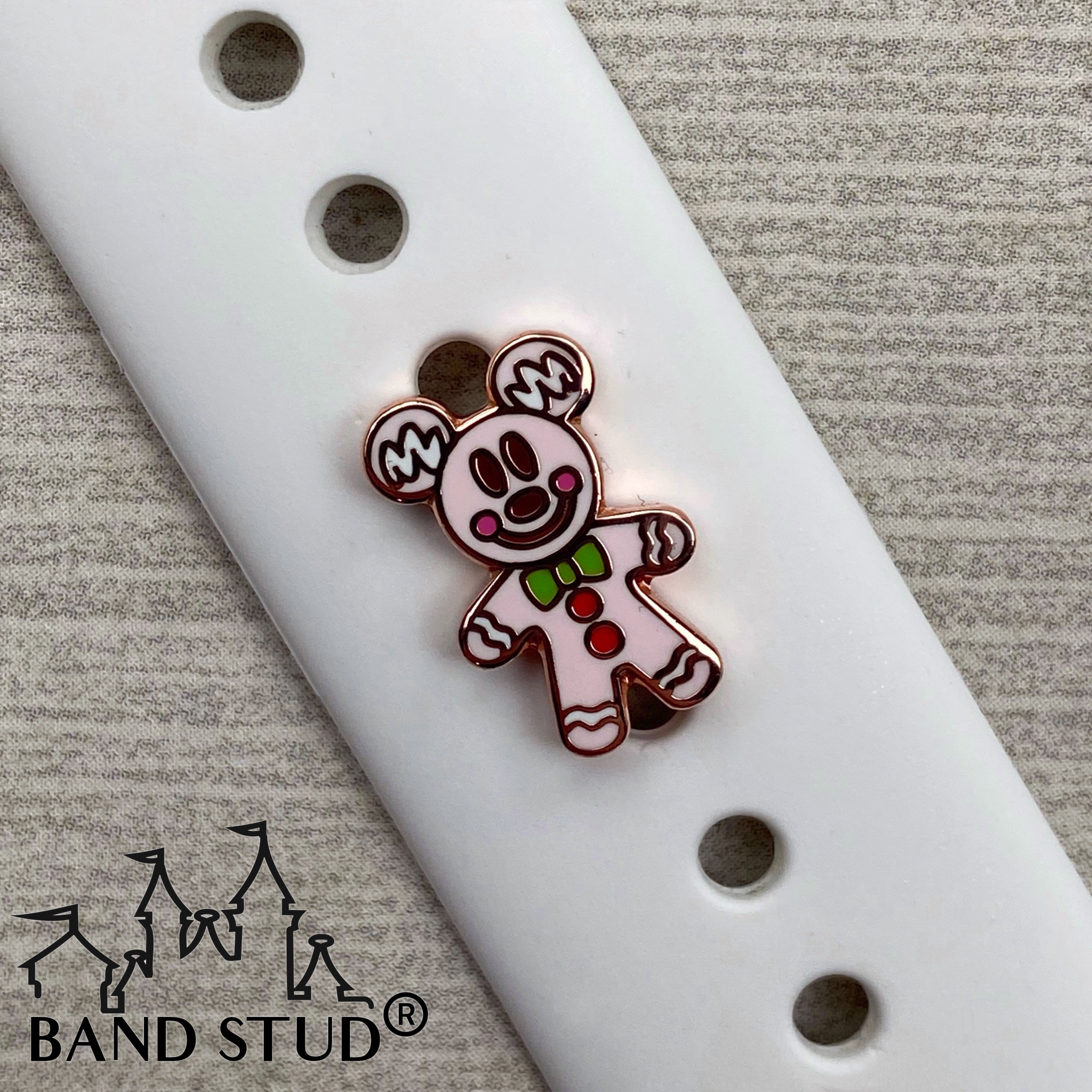 Band Stud® - Christmas Collection - Gingerbread Magic PINK CHRISTMAS MARKDOWN