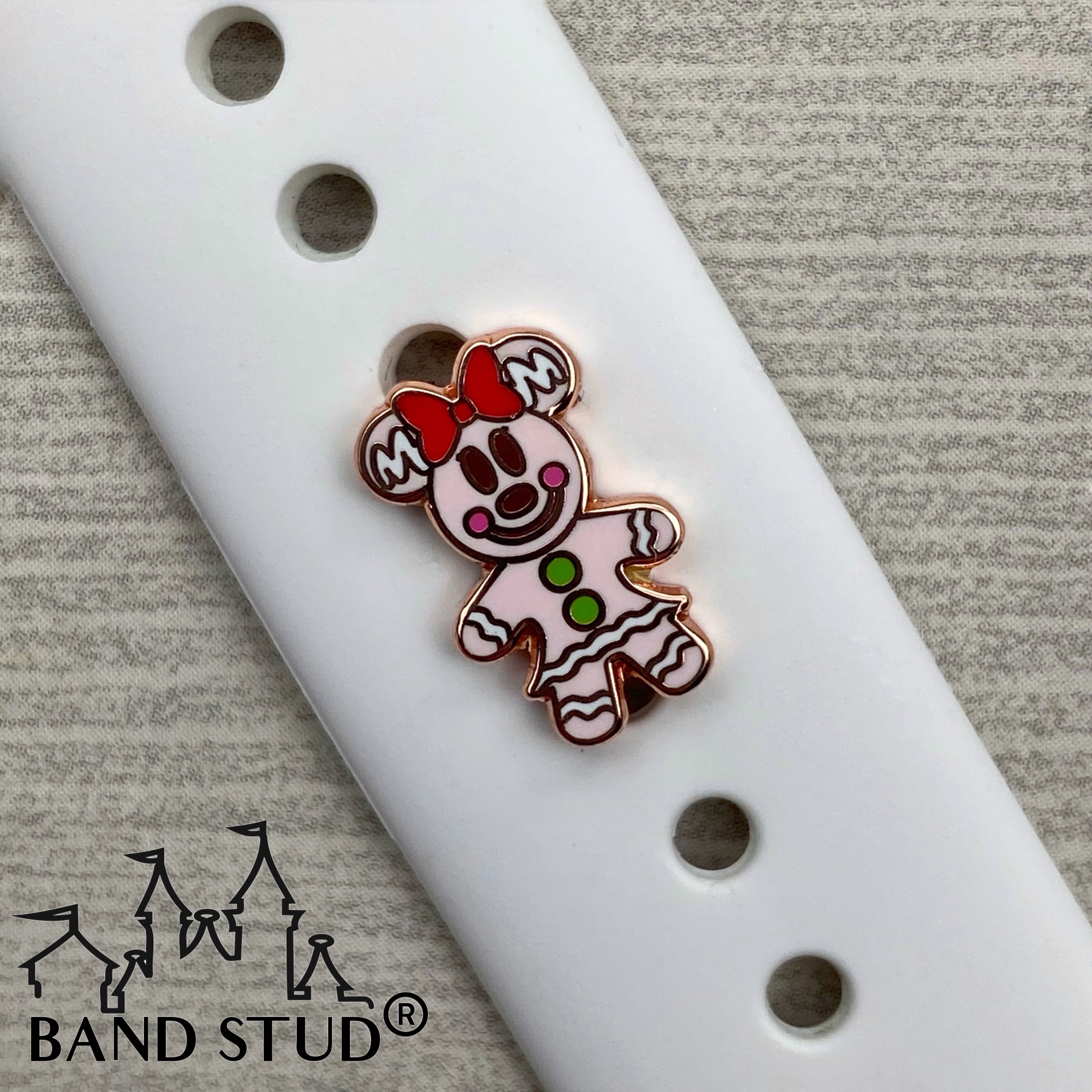 Band Stud® - Christmas Collection - Gingerbread Magic PINK CHRISTMAS MARKDOWN