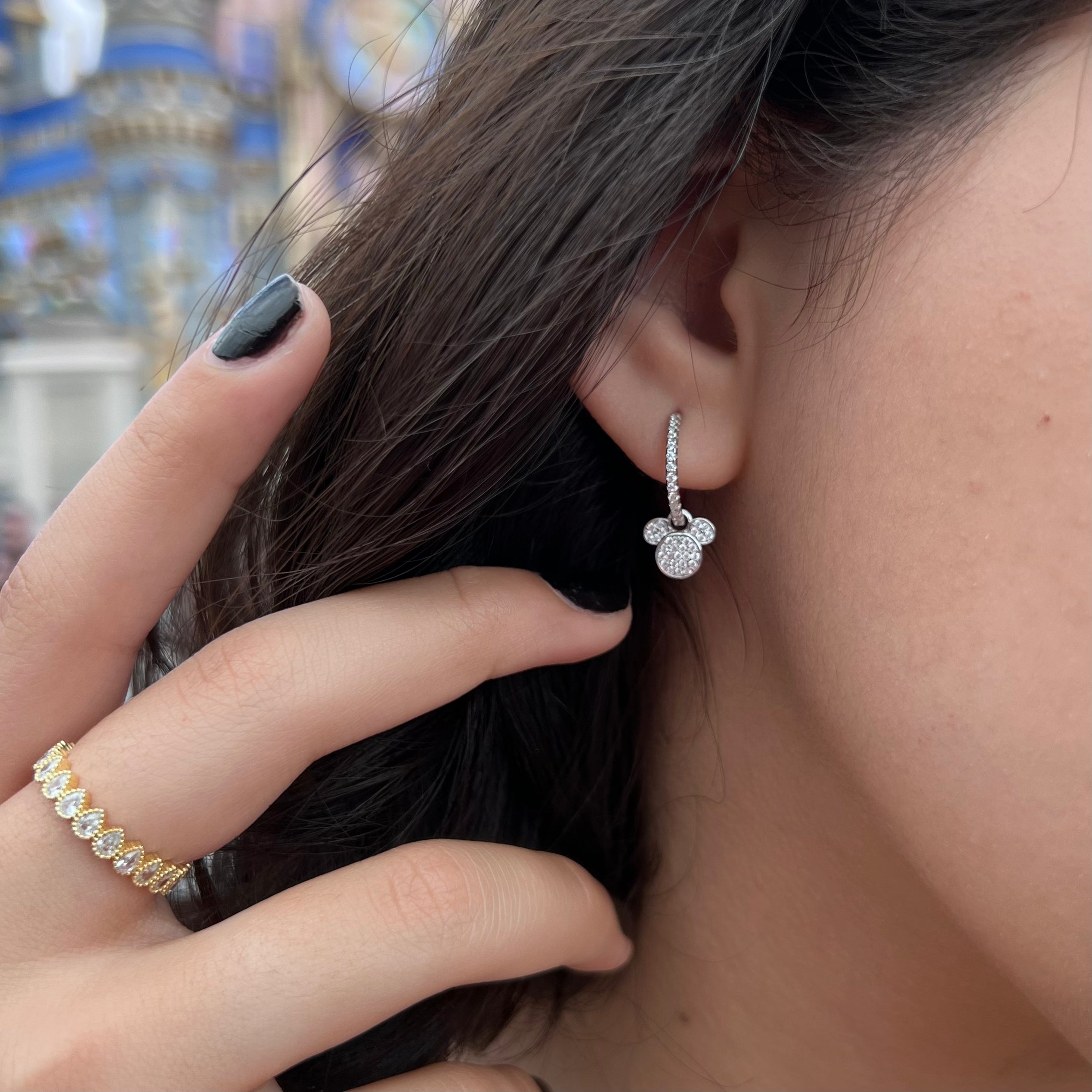 Earrings ~ Sterling Collection ~ Interchangeable Huggie Hoops ~ Magical Collection