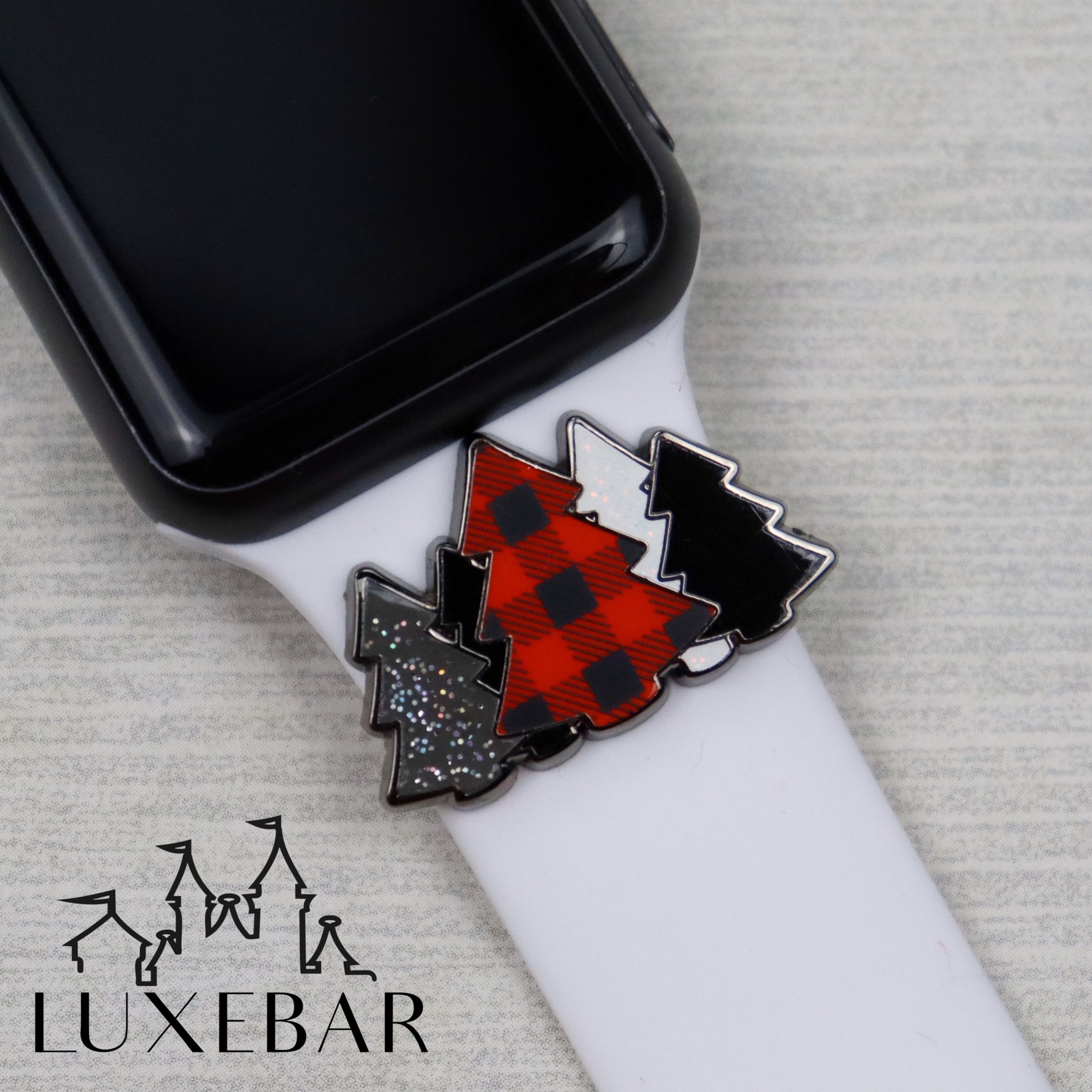 LuxeBar ~ Christmas Collection ~ Buffalo Plaid Tree Fram CHRISTMAS MARKDOWN