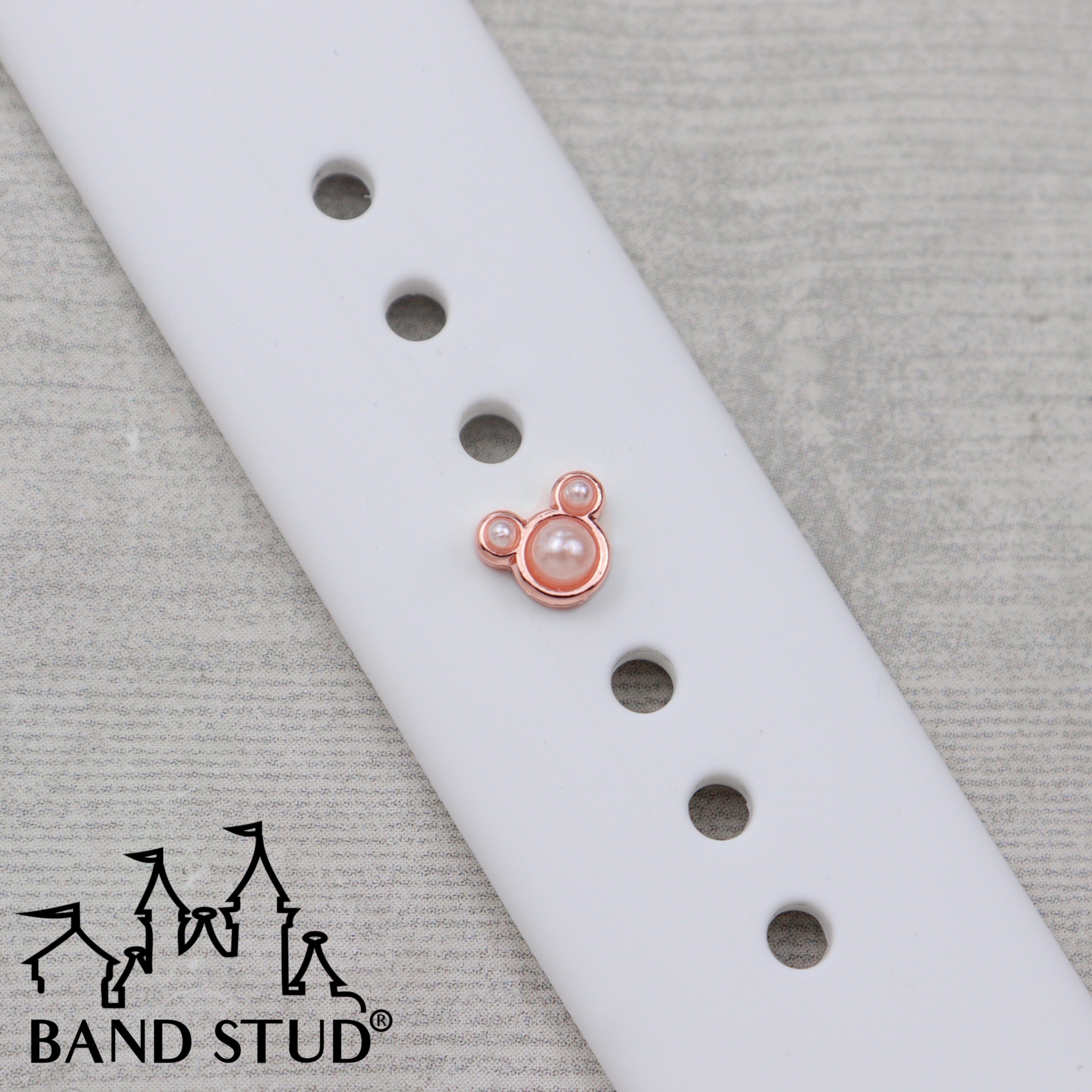 Band Stud® Mini - Pearl Mouse