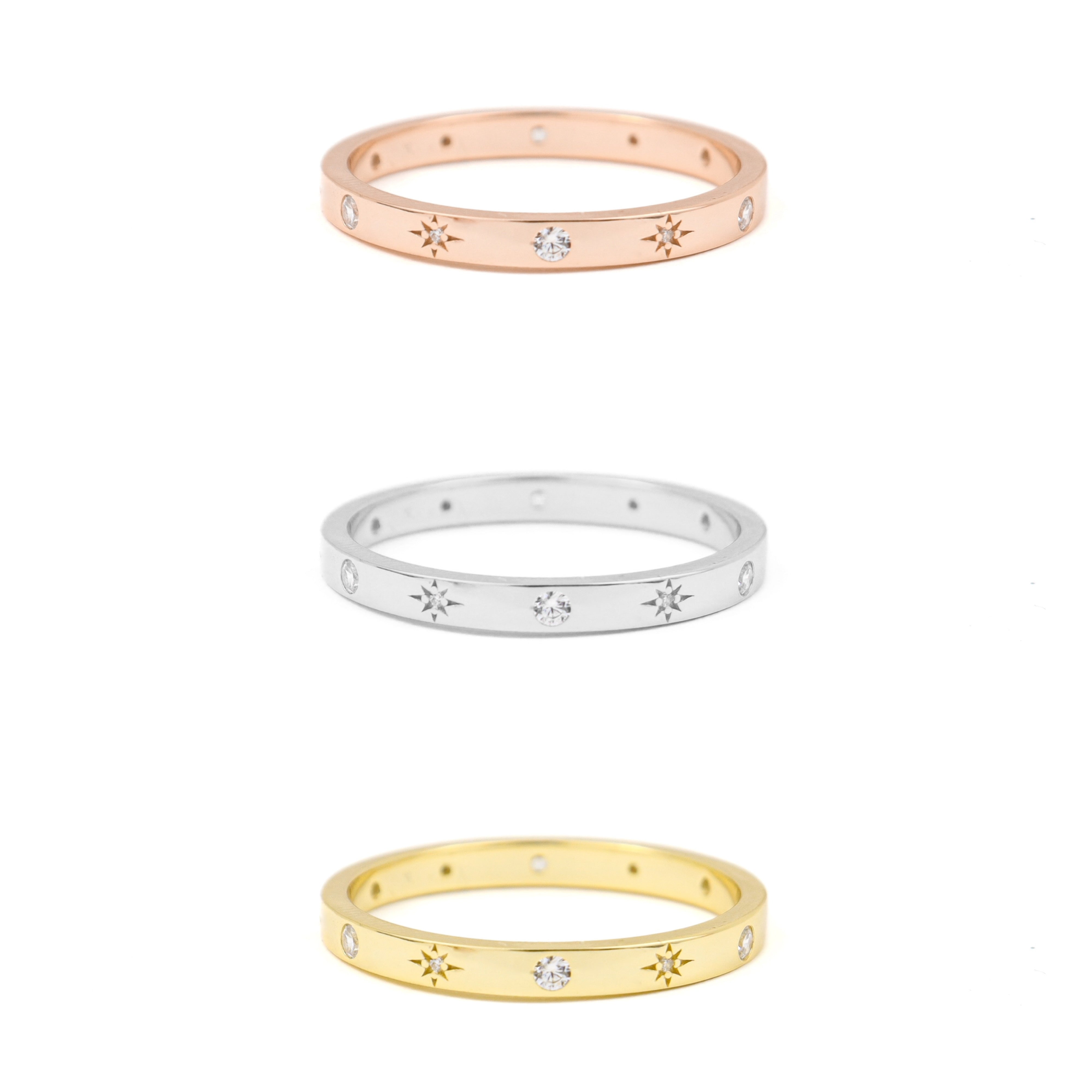 Ring ~ Sterling Collection ~ Believe in Magic Stacker