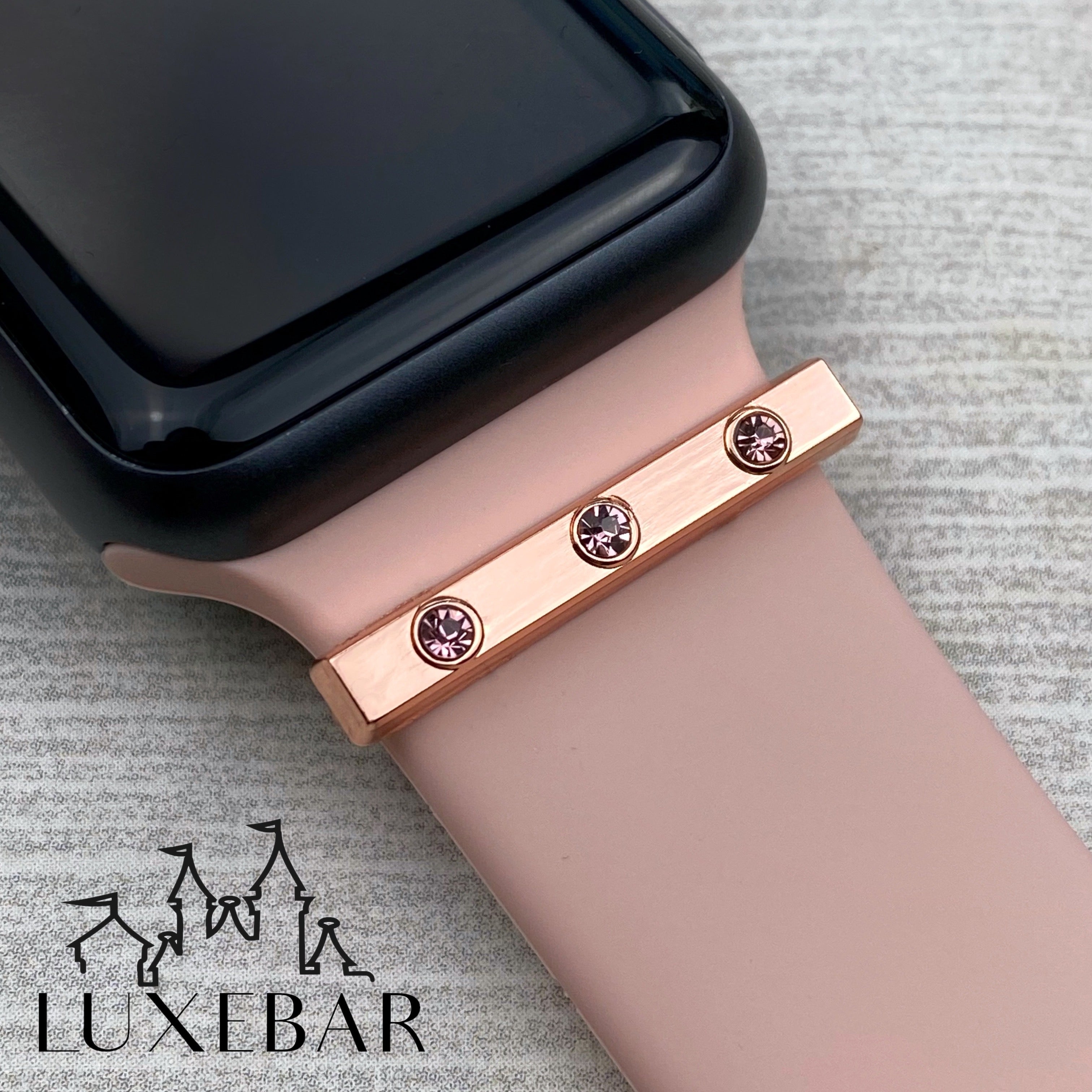 LuxeBar Sparkle ~ Rose Gold and Pink Stacking Bars SHOPIVERSARY BLOWOUT