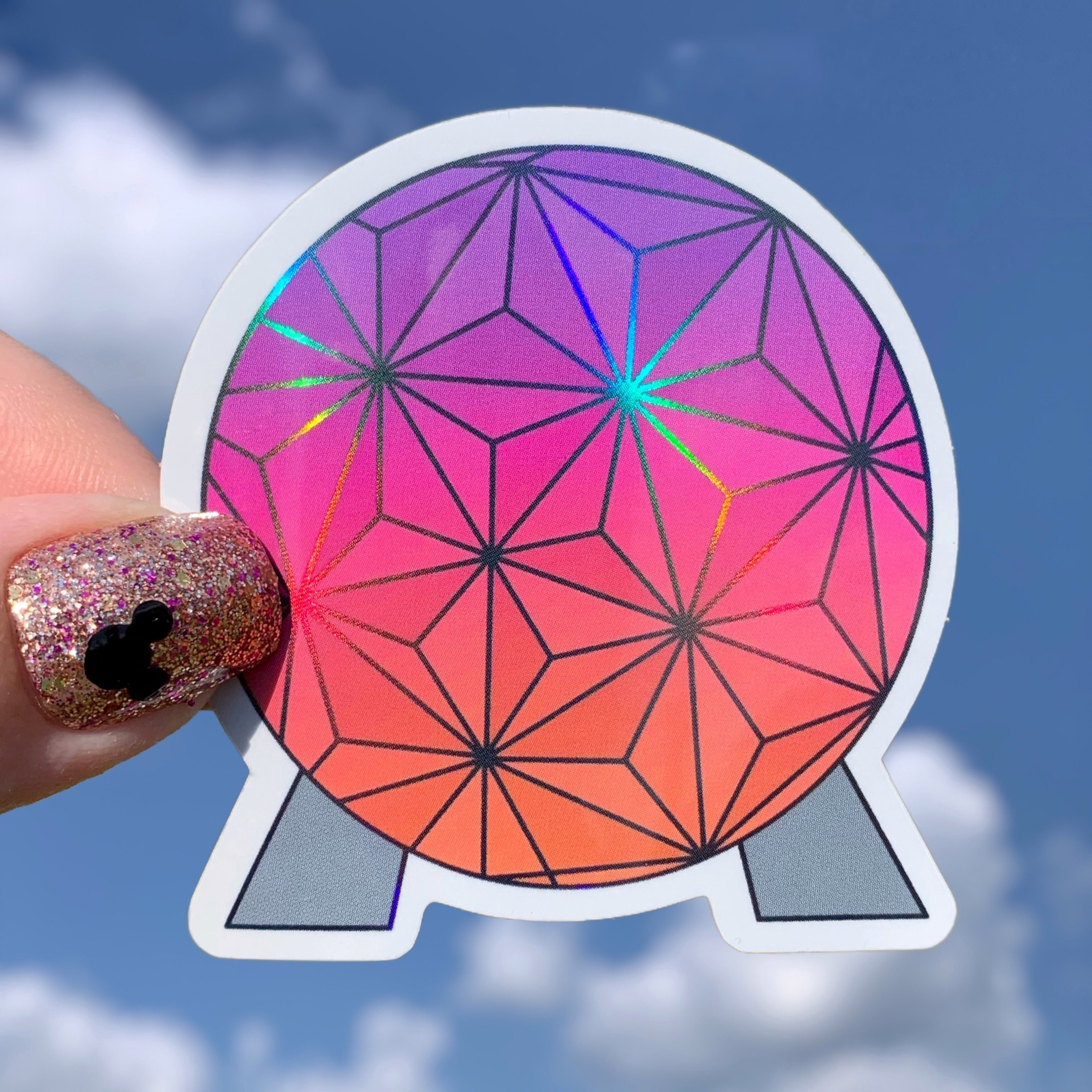 Stickers - Grand and Miraculous Night Views - Holographic MARKDOWN