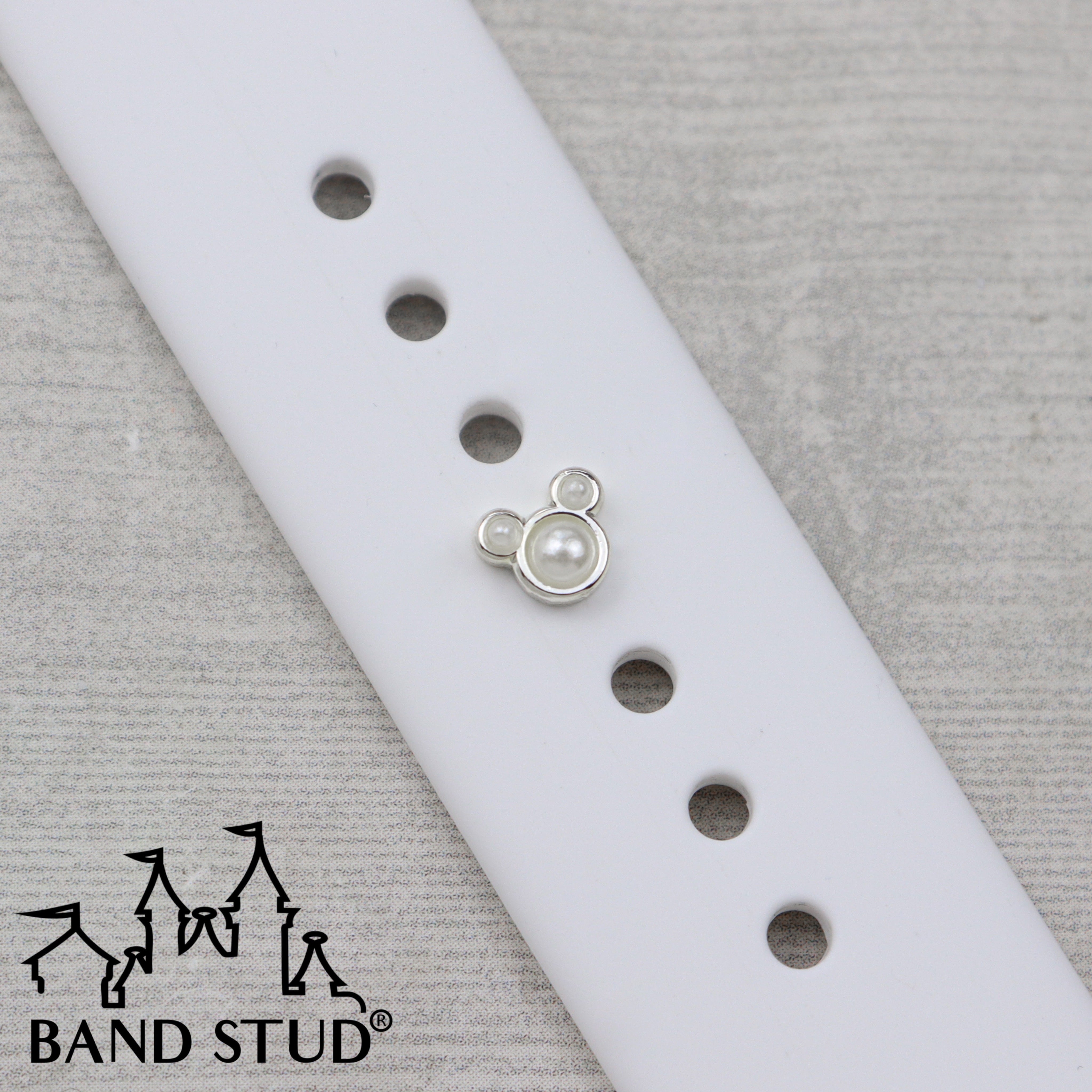 Band Stud® Mini - Pearl Mouse