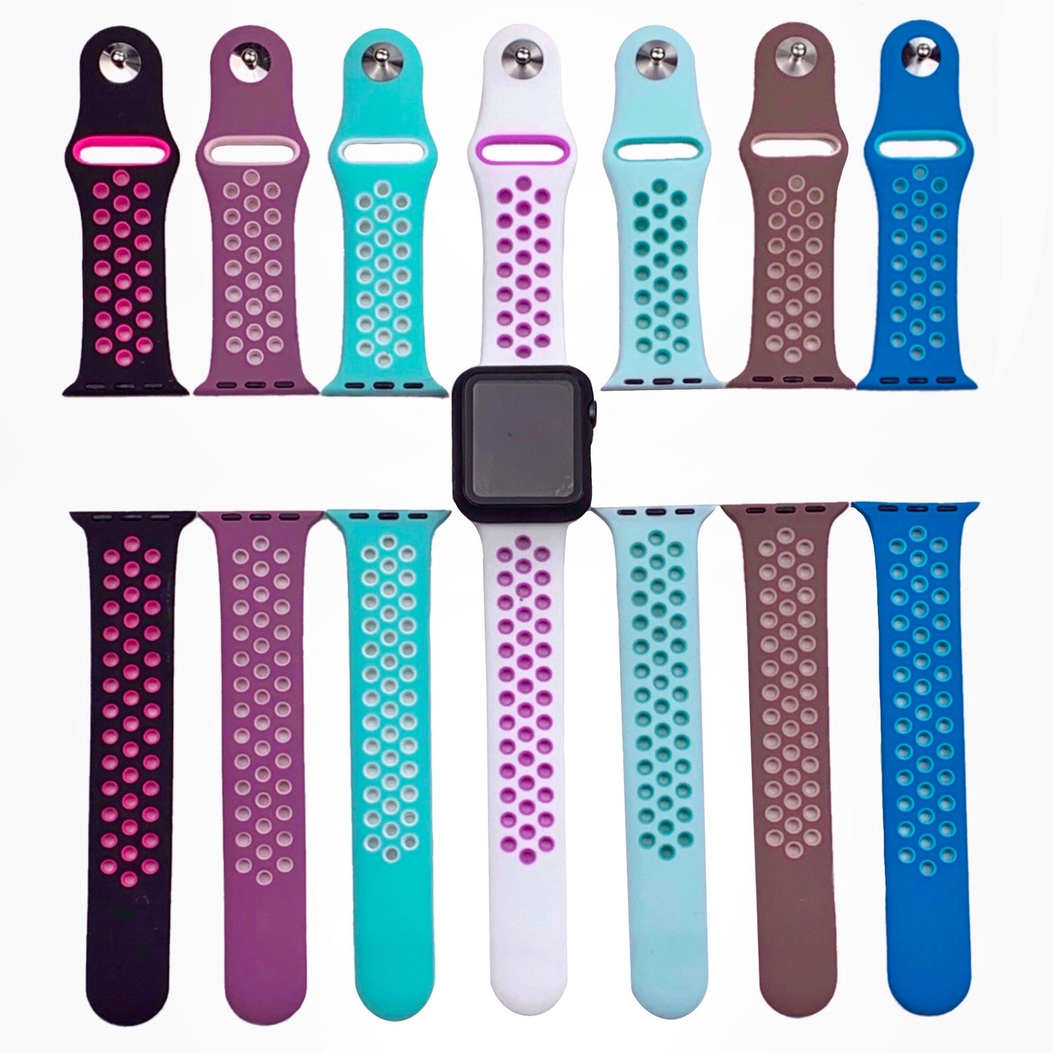 Watch Band ~ Two Toned Multi Hole SHOPIVERSARY BLOWOUT