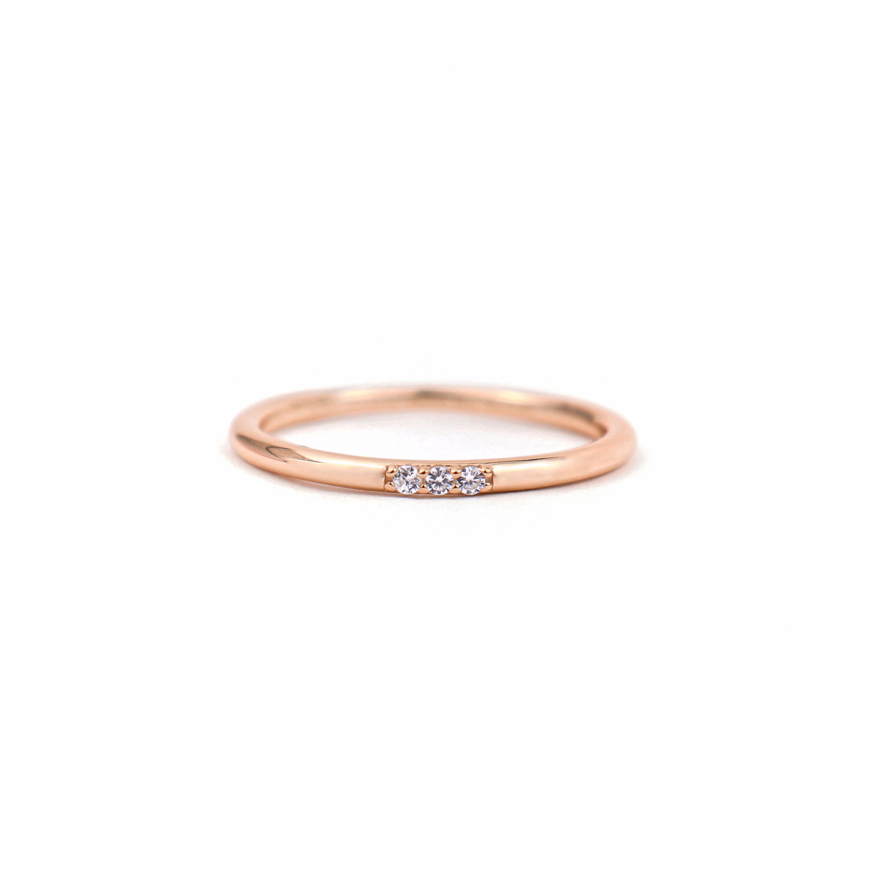Ring ~ Sterling Collection ~ Triple Glam Stacker SHOPIVERSARY BLOWOUT