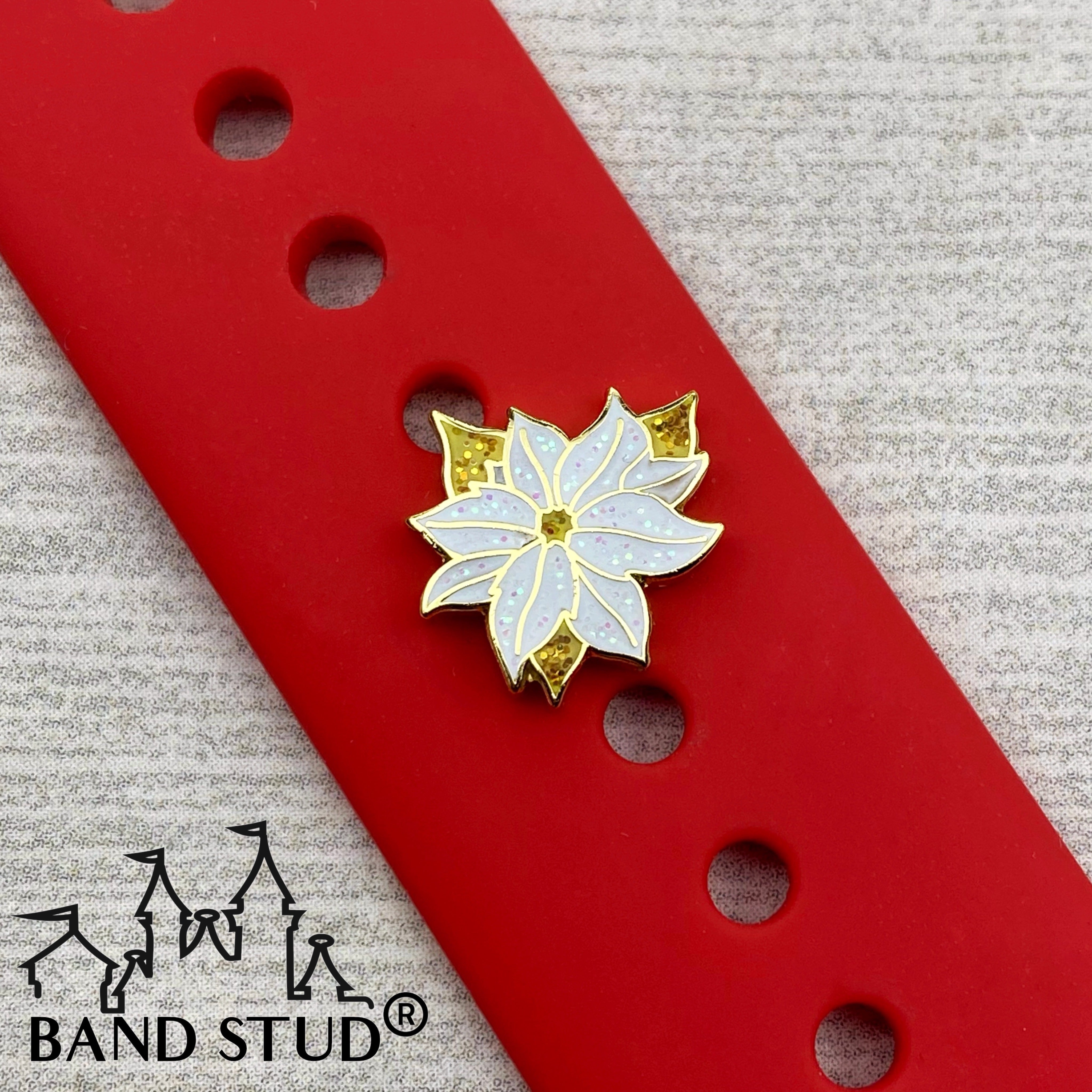 Band Stud® - Christmas Collection - Poinsettia CHRISTMAS MARKDOWN