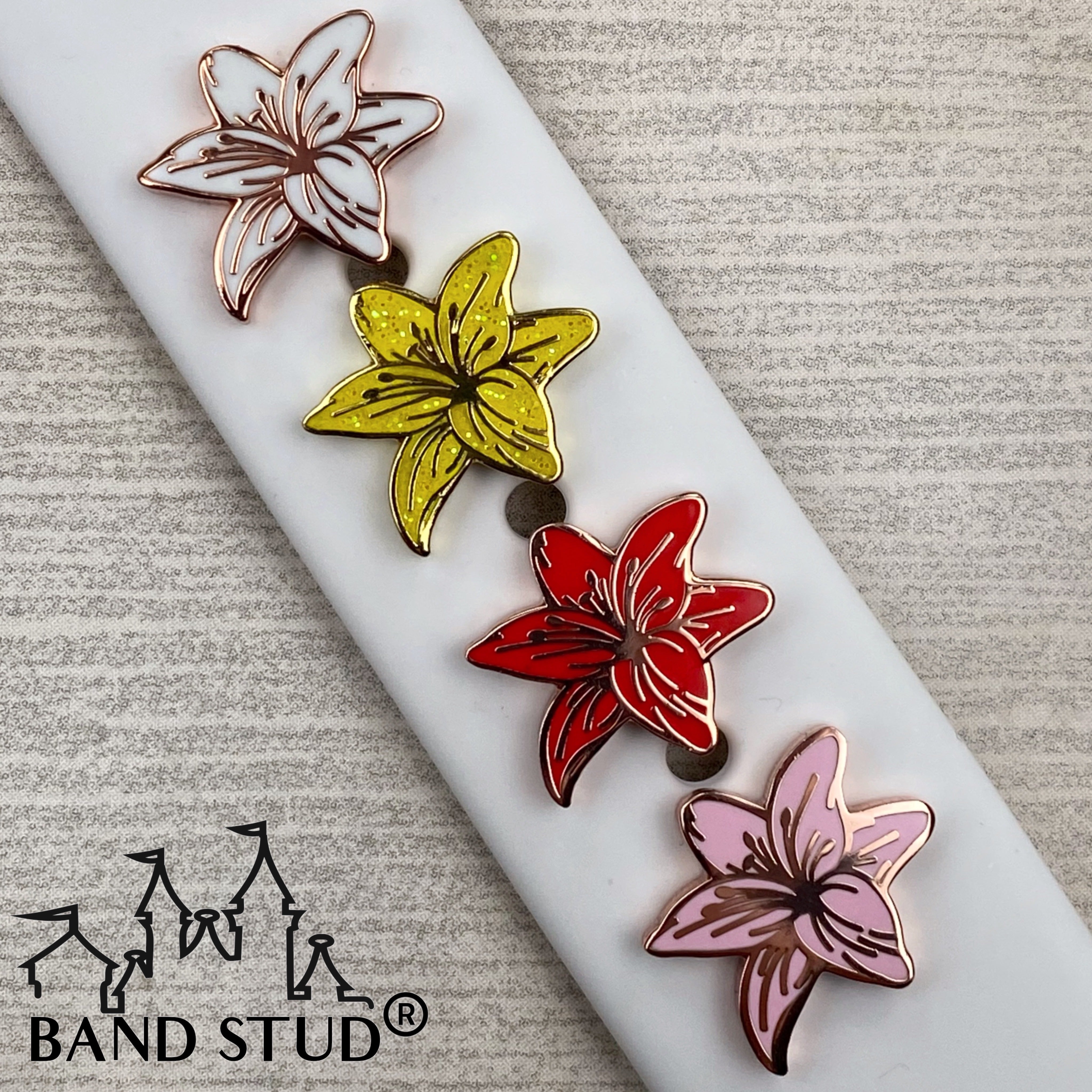 Band Stud® - Flower and Garden - Asiatic Lily SHOPIVERSARY BLOWOUT