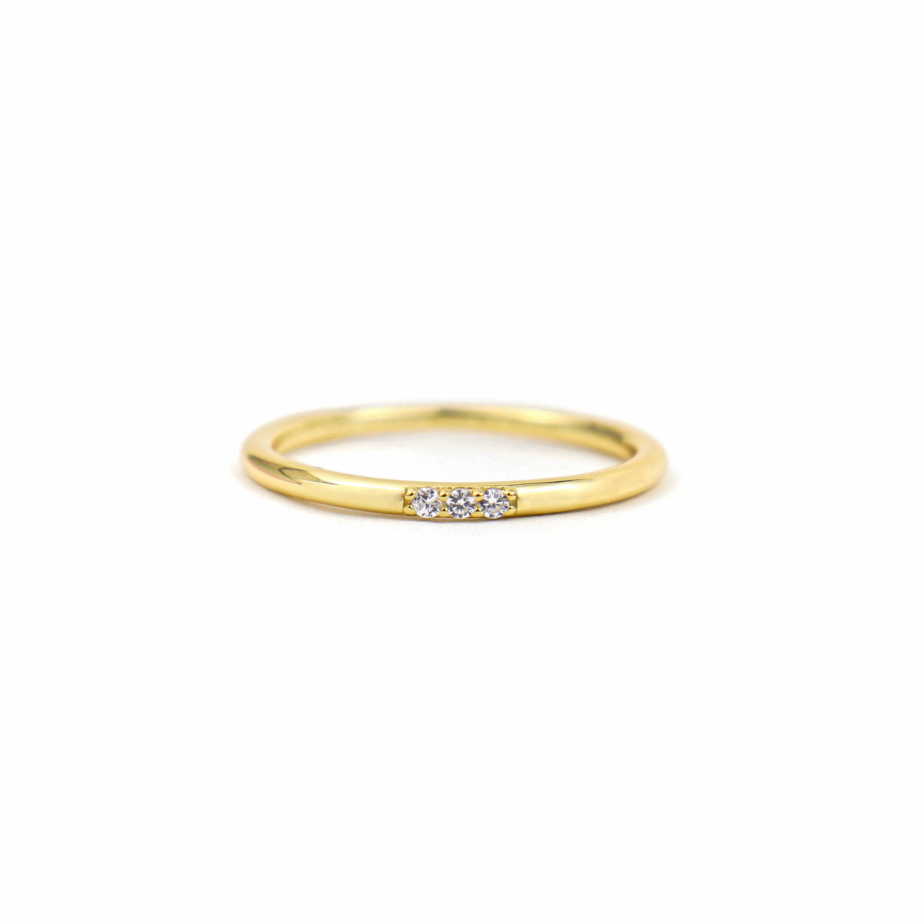 Ring ~ Sterling Collection ~ Triple Glam Stacker SHOPIVERSARY BLOWOUT