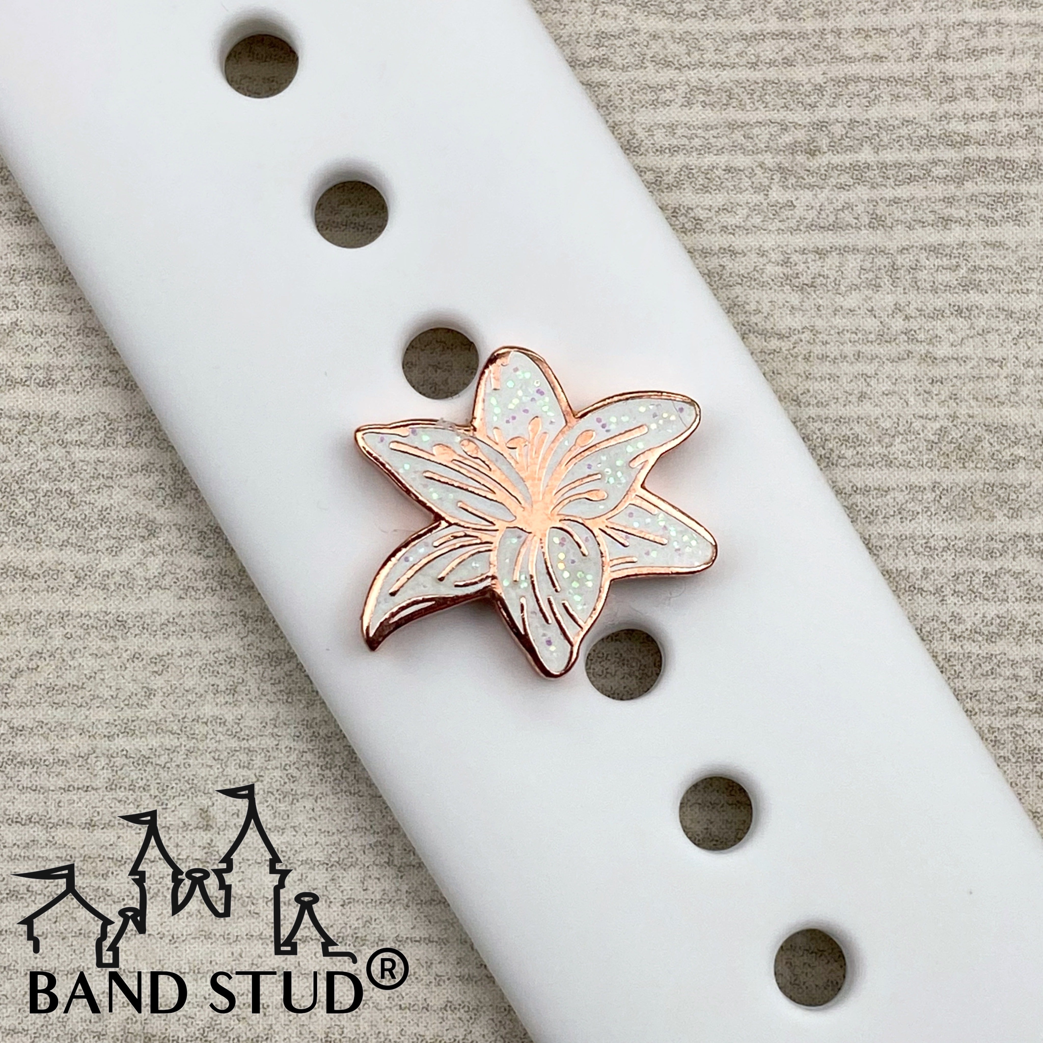 Band Stud® - Flower and Garden - Asiatic Lily SHOPIVERSARY BLOWOUT