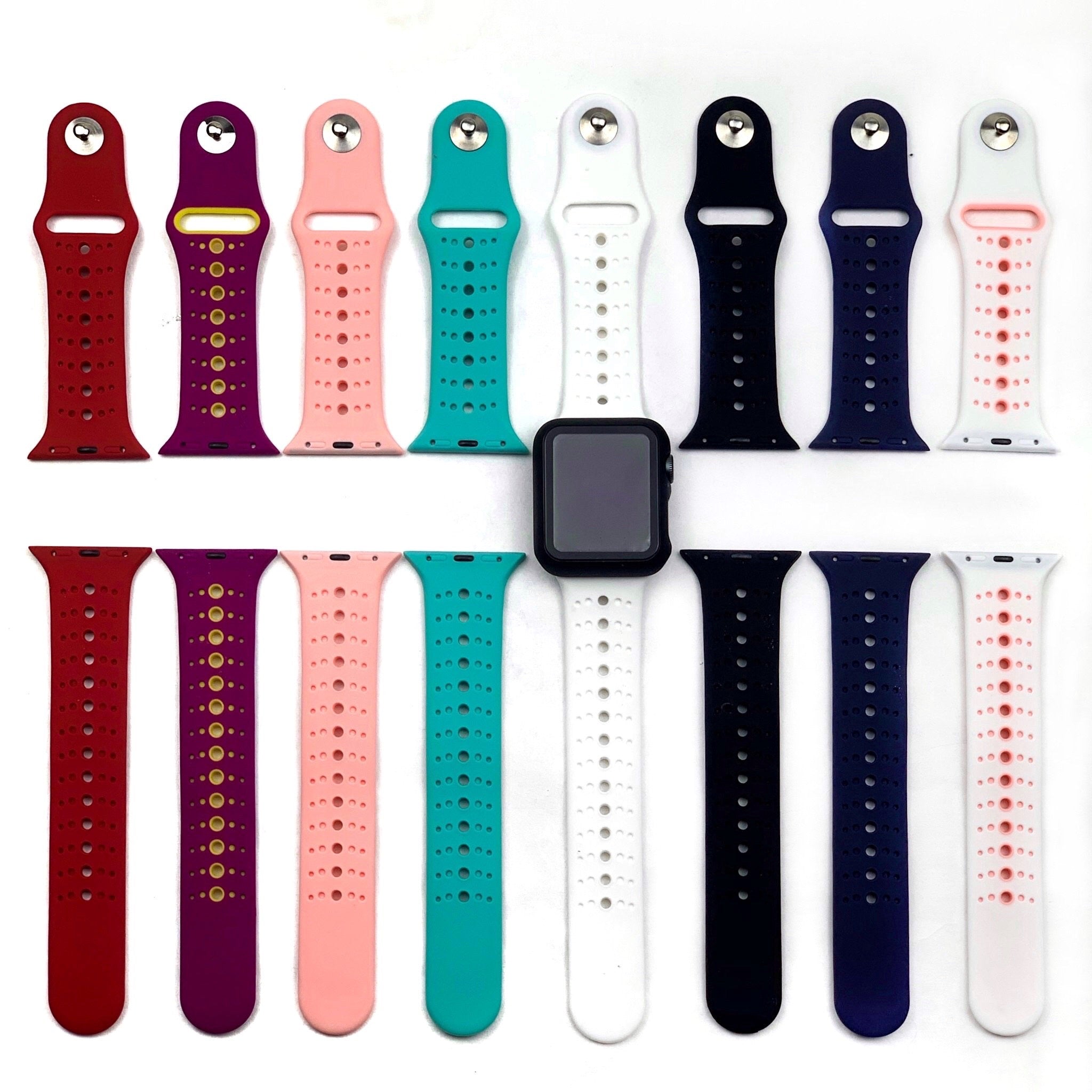 Watch Band ~ Solid Collection ~ 22 Hole ~ 38mm/40mm/41mm SHOPIVERSARY BLOWOUT