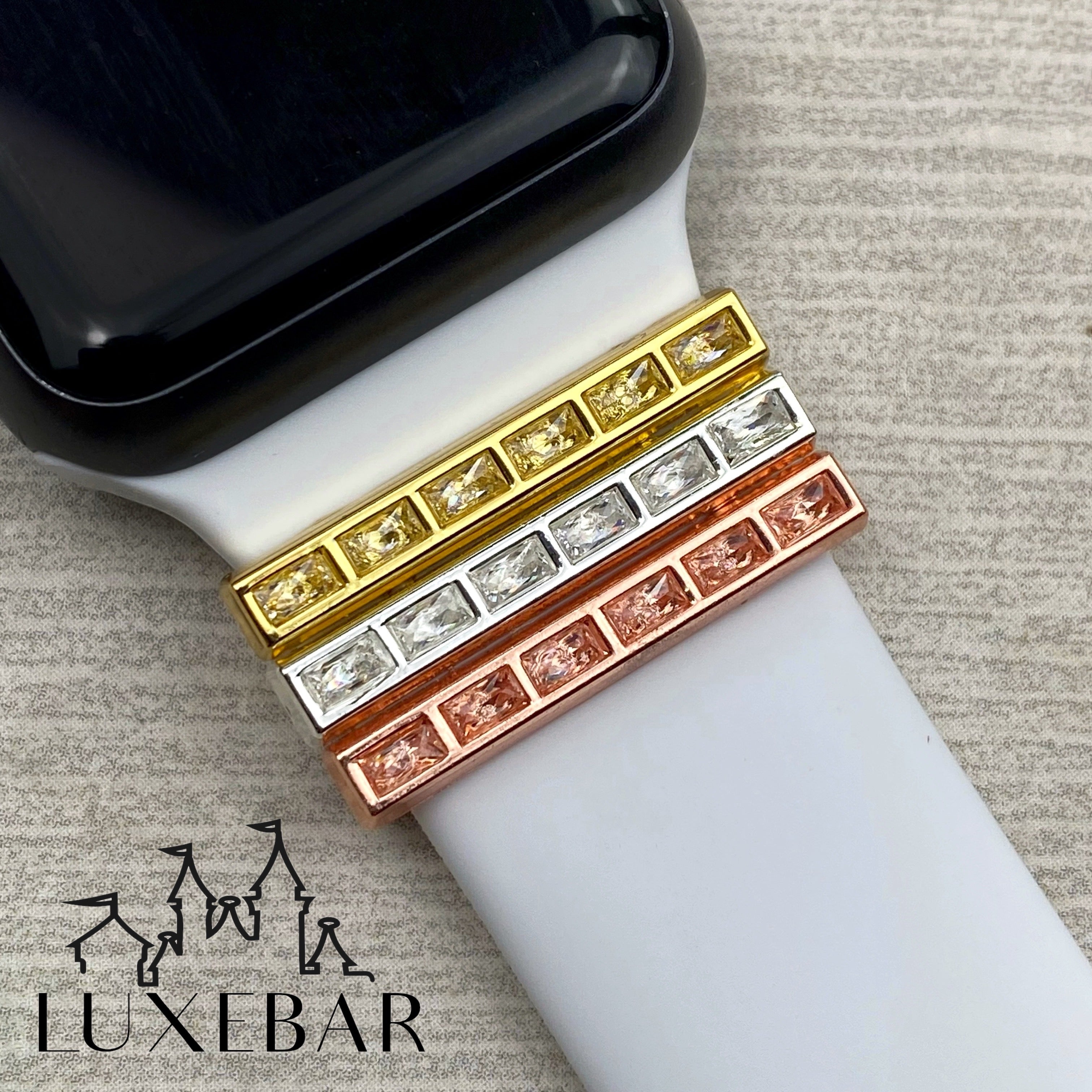 LuxeBar Sparkle ~ Baguette Full Stacking Bar SHOPIVERSARY BLOWOUT