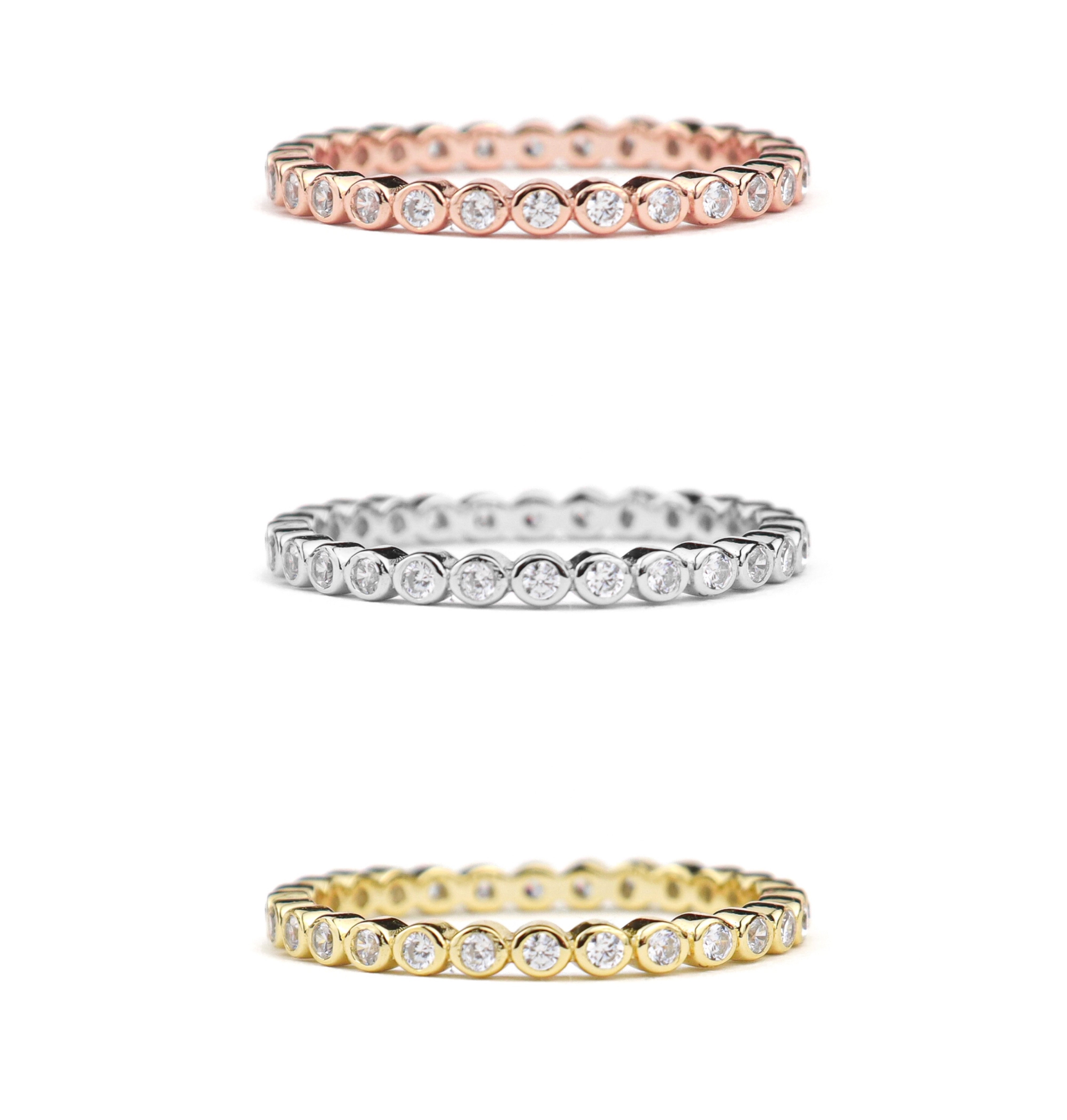Ring ~ Sterling Collection ~ Bubble Stacker