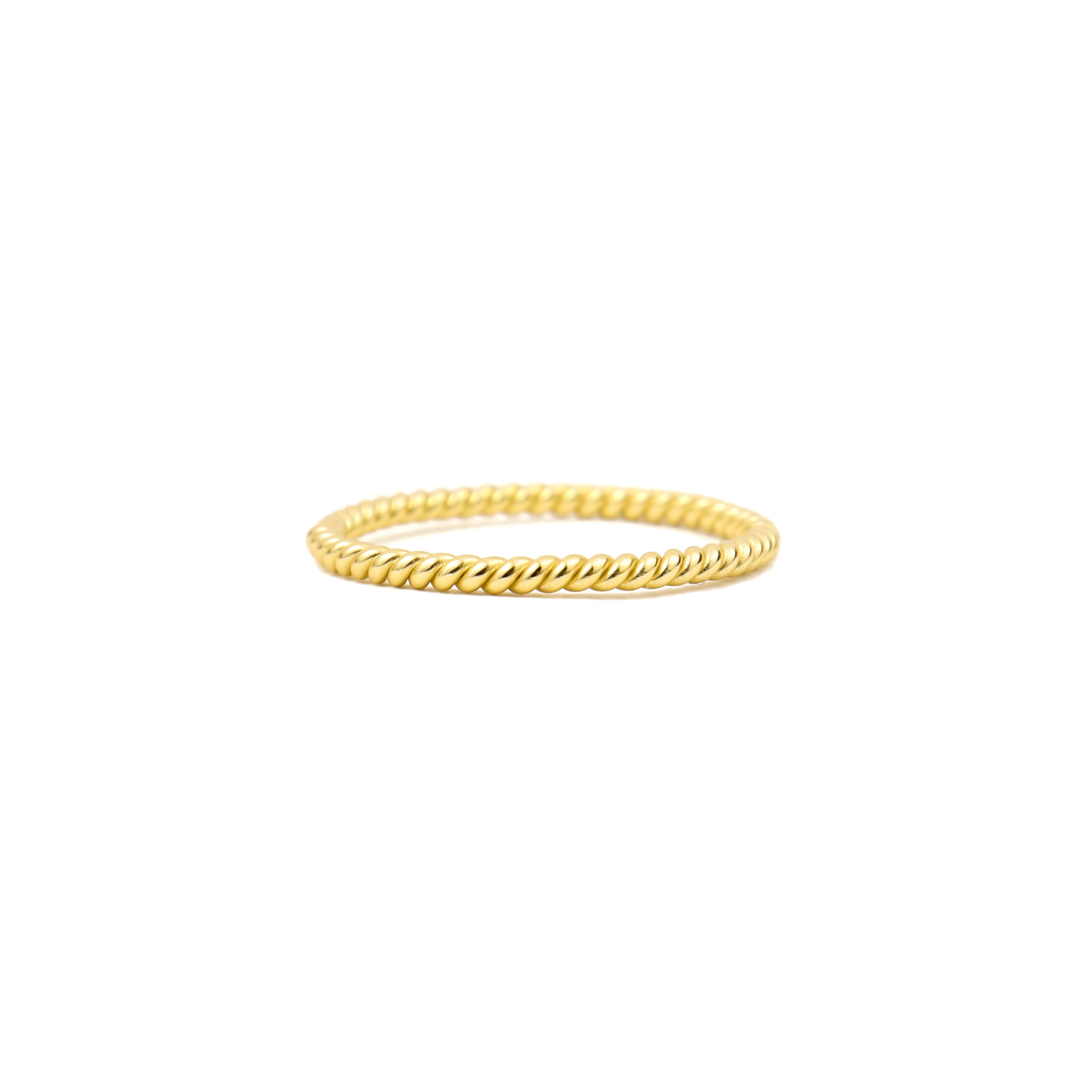Ring ~ Sterling Collection ~ Twisted Rope Stacker SHOPIVERSARY BLOWOUT