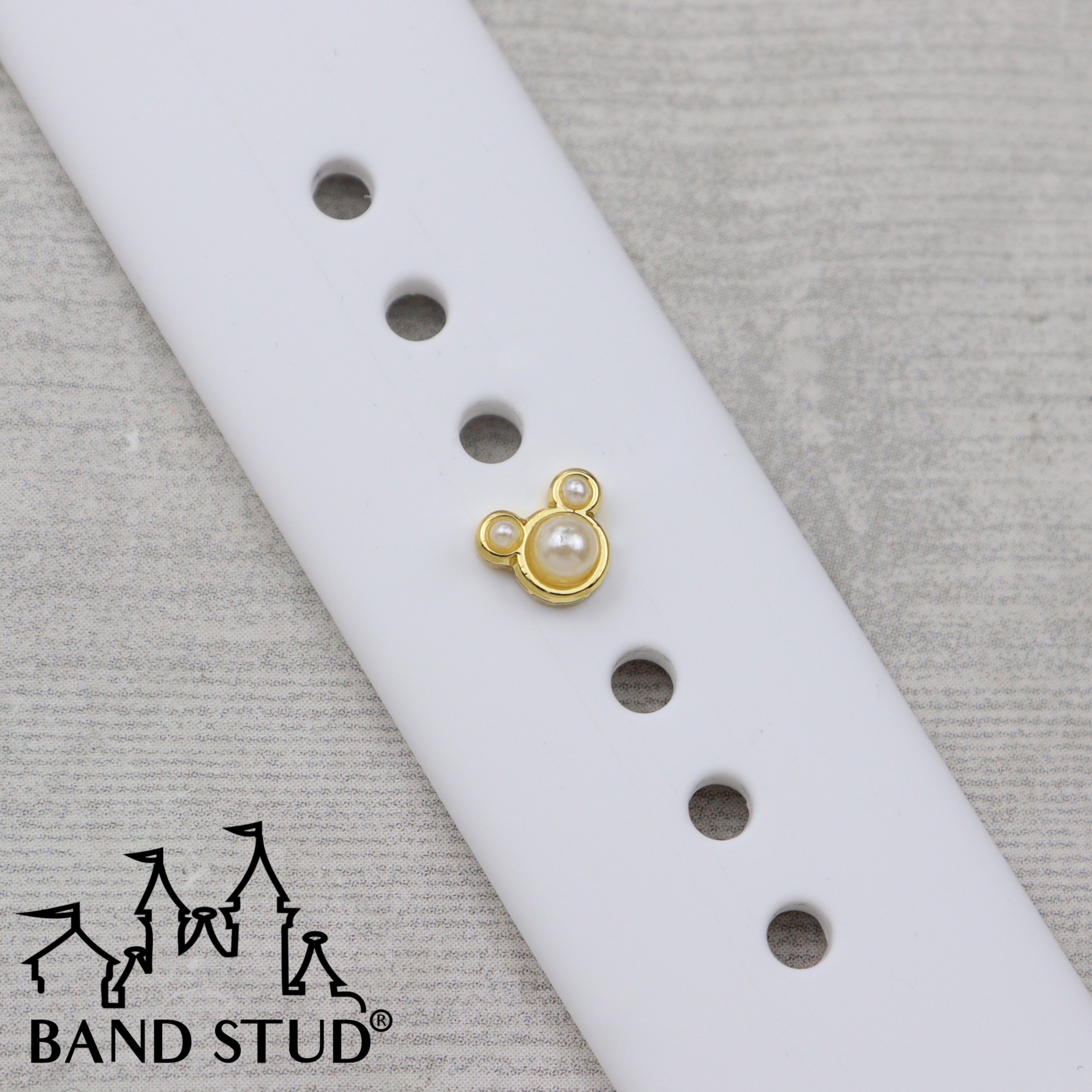 Band Stud® Mini - Pearl Mouse