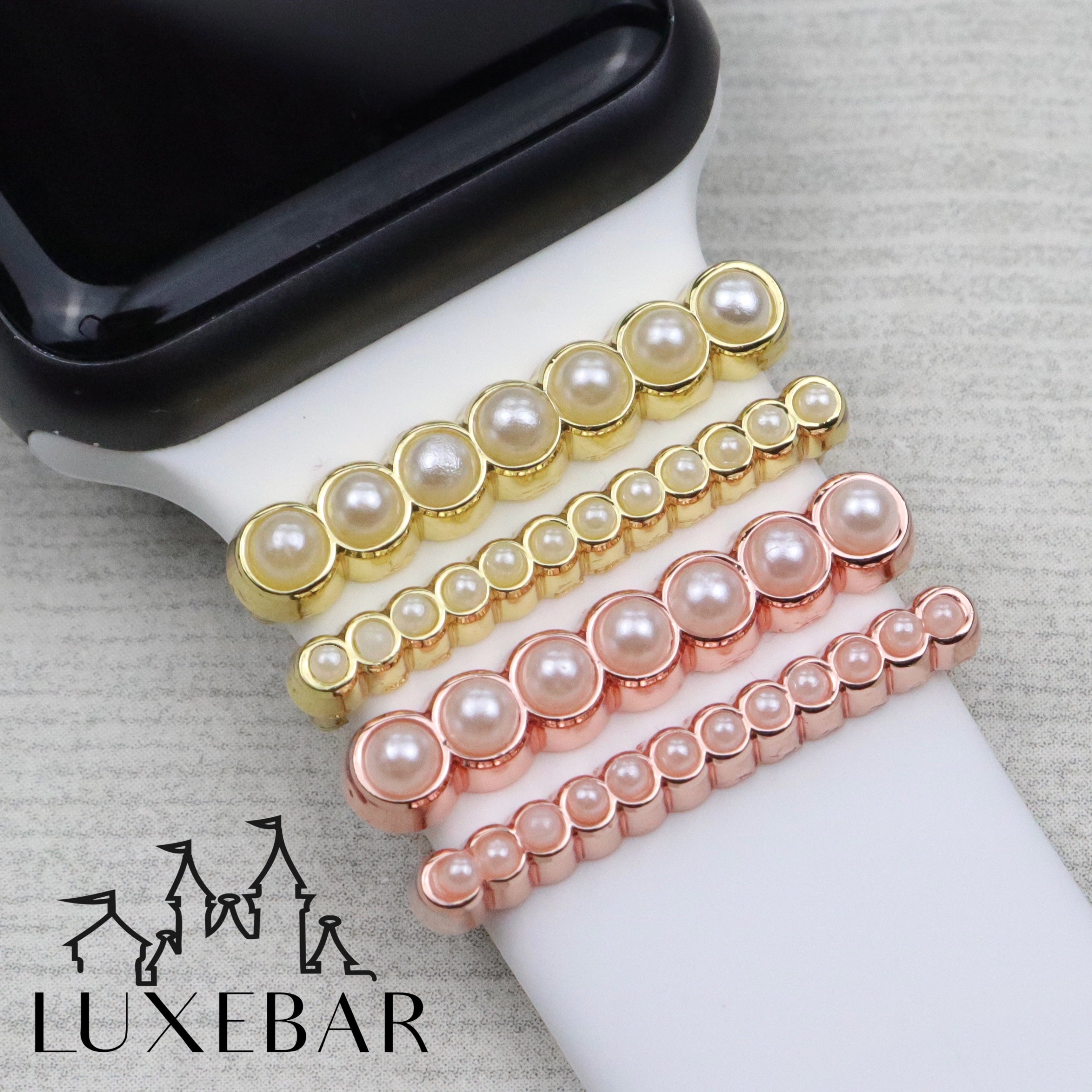 LuxeBar ~ Pearl Stacking Bar