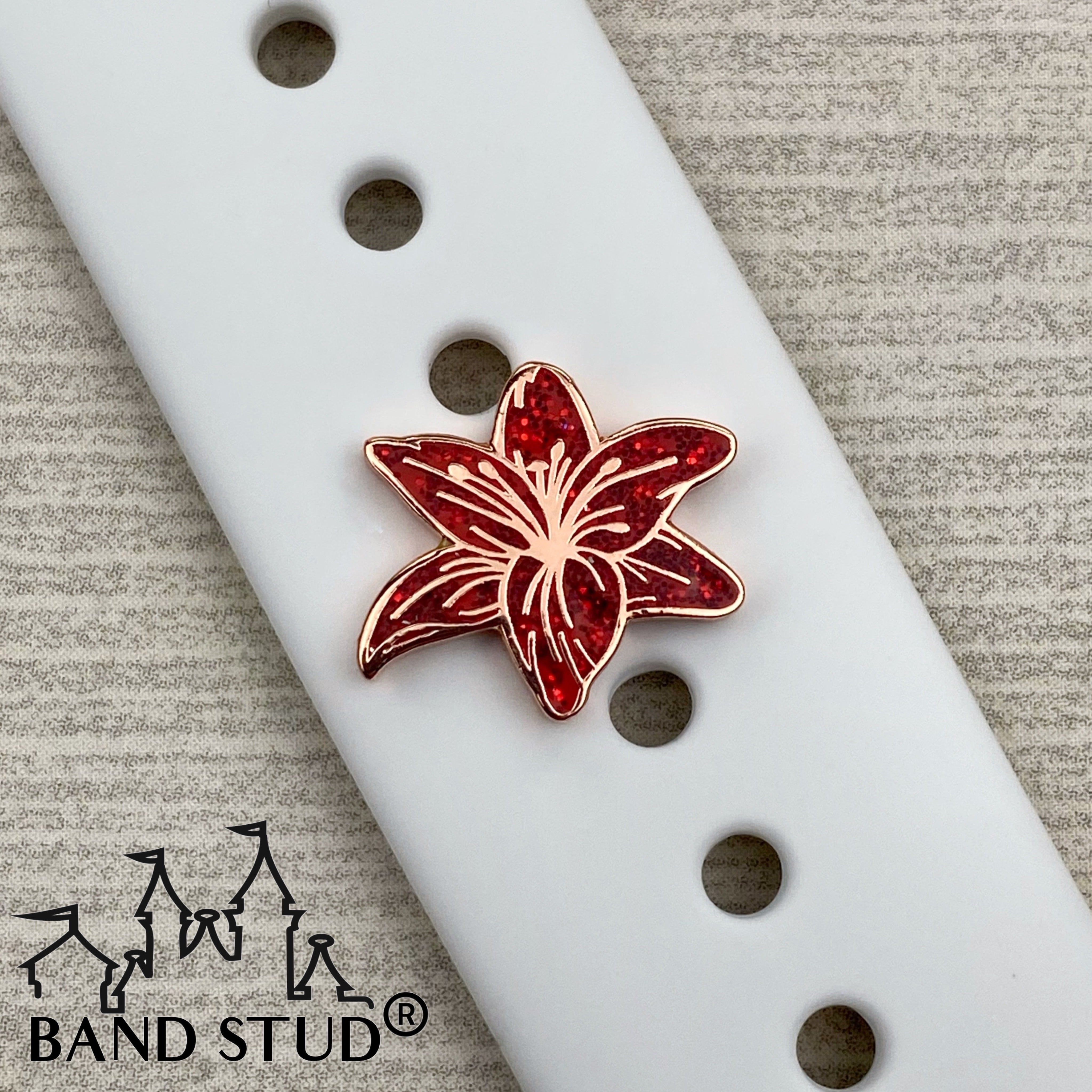 Band Stud® - Flower and Garden - Asiatic Lily SHOPIVERSARY BLOWOUT