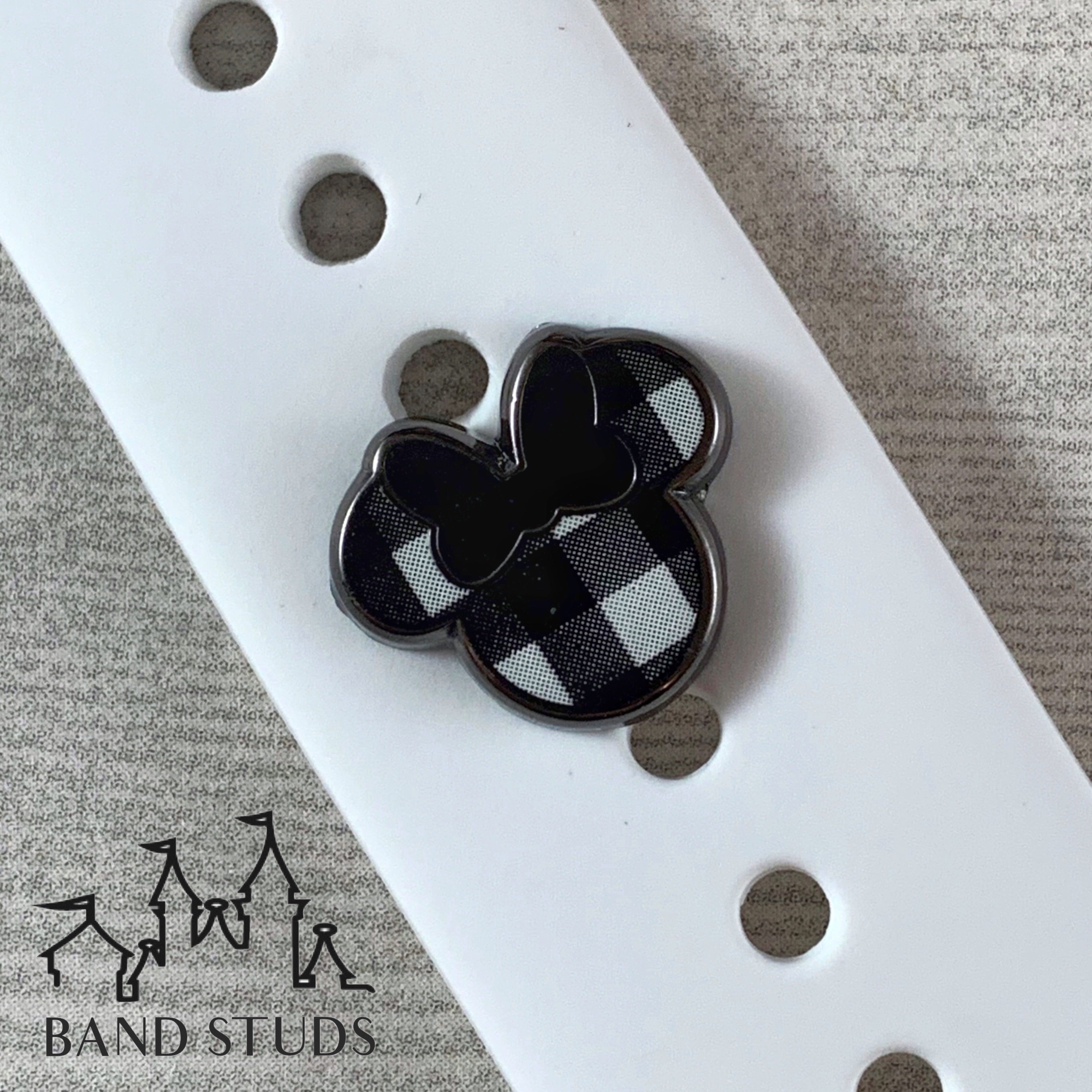 Band Stud® - Fall Collection - Buffalo Check Mouse