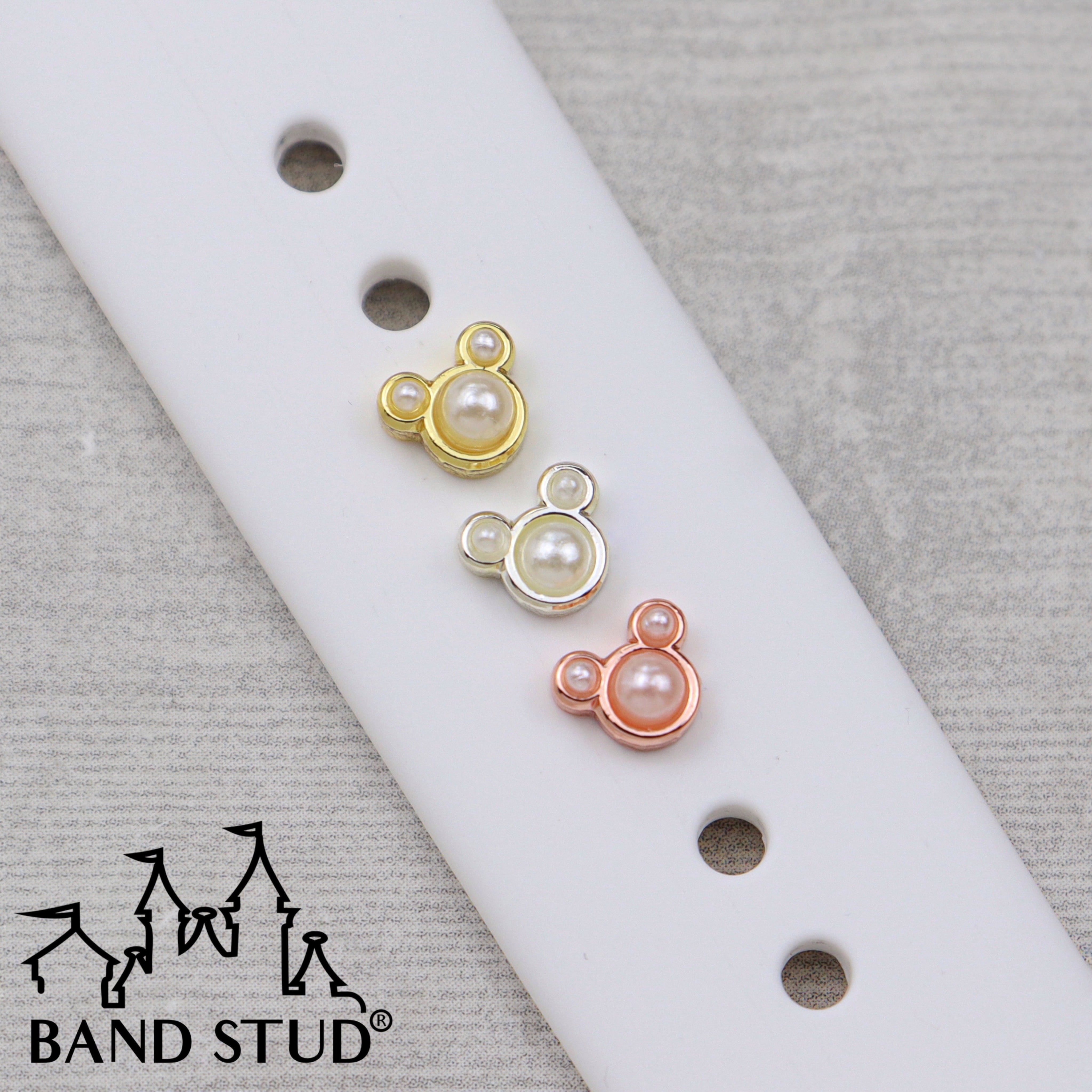 Band Stud® Mini - Pearl Mouse