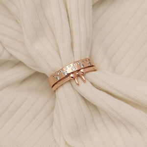 Ring Stack ~ Magical Mr. Coquette Girlies