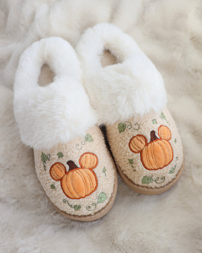 Indoor / Outdoor Slippers ~ Pumpkin Magic
