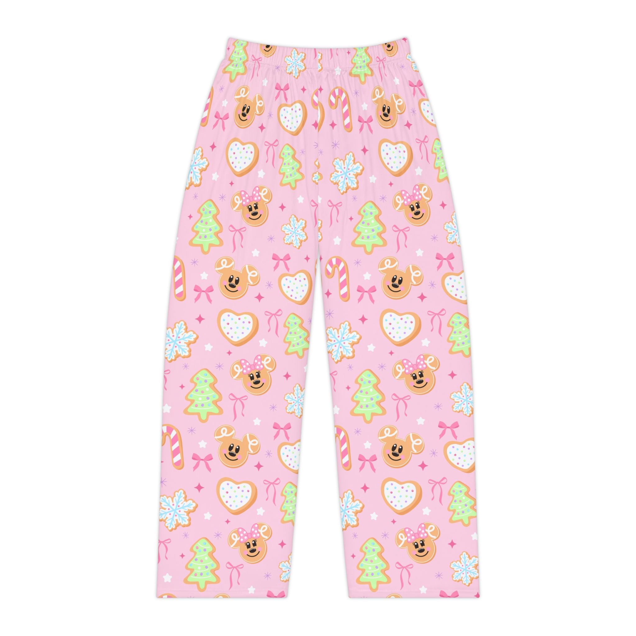 Lounge Pants ~ Christmas Collection ~ Pink Gingerbread