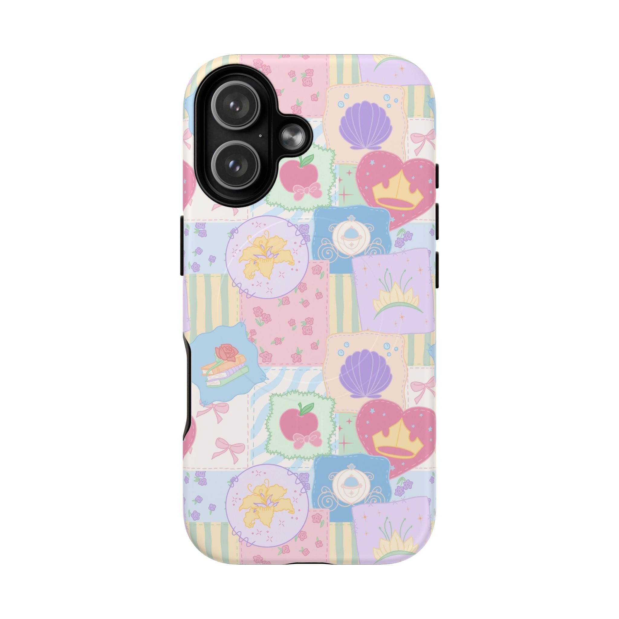 DEUXIEME CLASSE - まるこ　SMILE patched iphone cover Phone Case - Patched Princess (MagSafe)