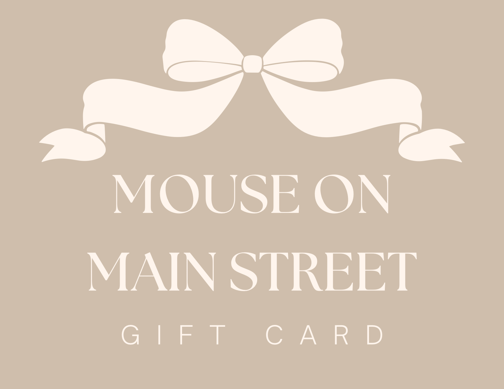 - Gift Card