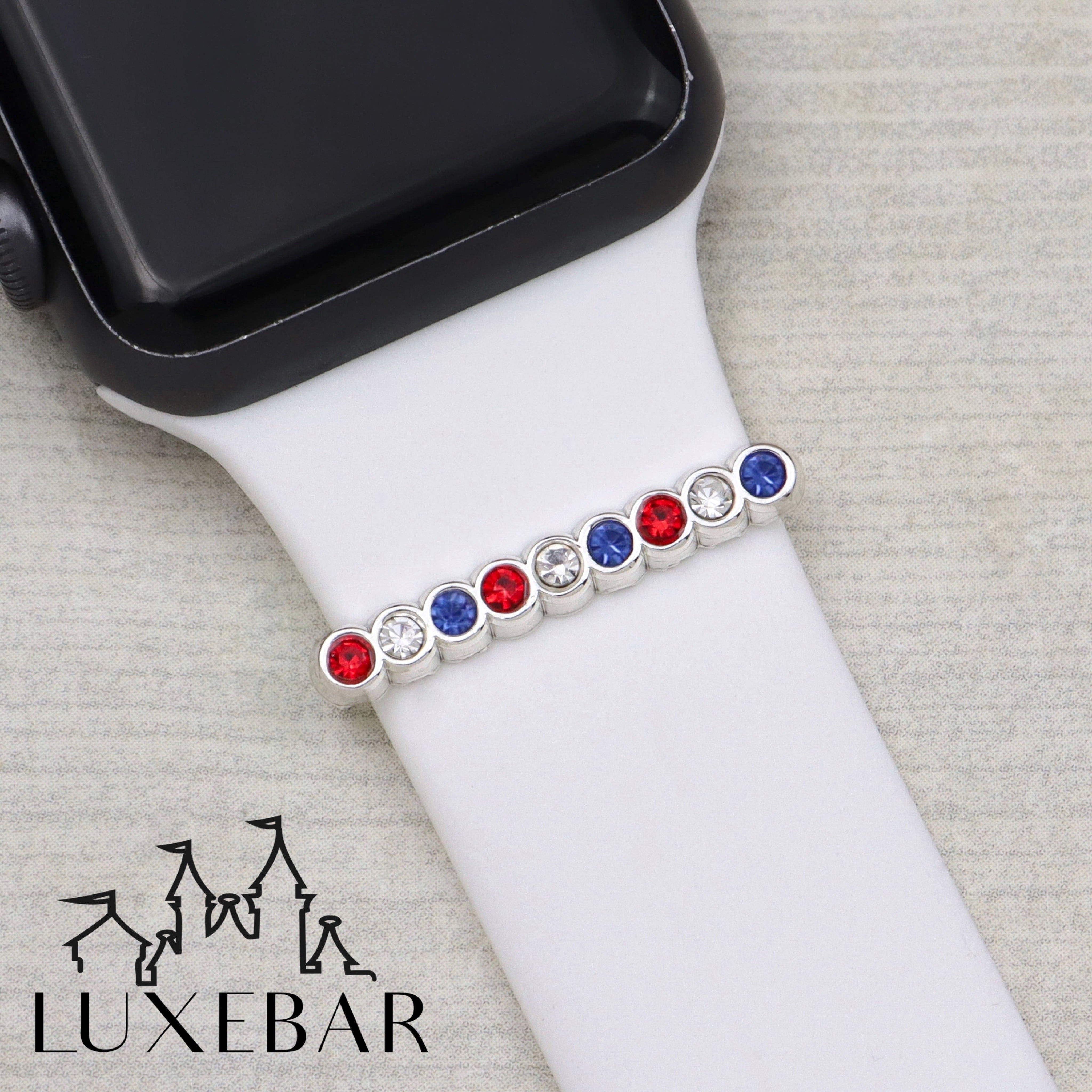 LuxeBar Sparkle ~ Dot Stacking Bar (Patriotic)