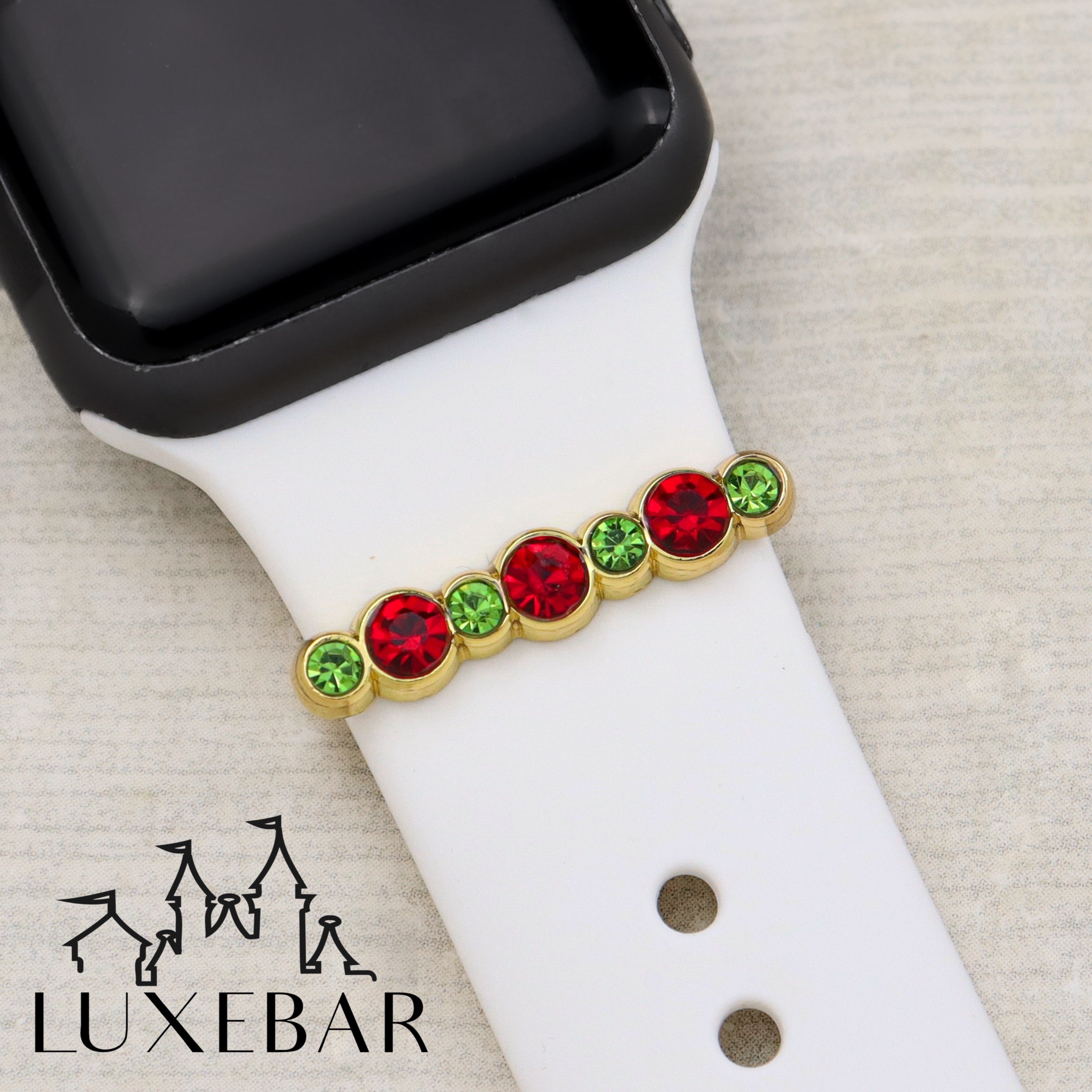 LuxeBar Sparkle ~ Christmas Collection ~ Festive Dot Stacking Bar (alternating)