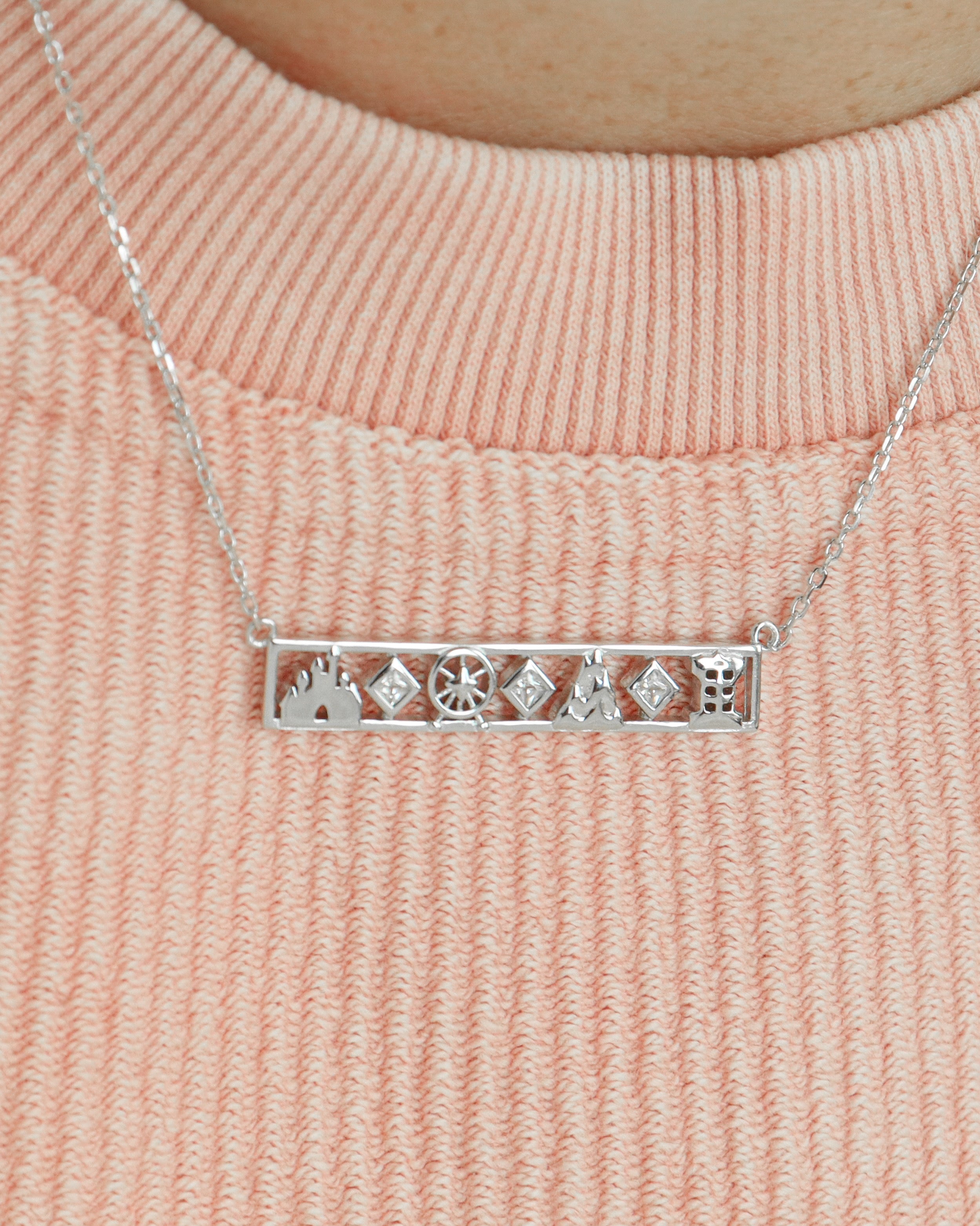 Necklace ~ Sterling Collection ~ Land and World