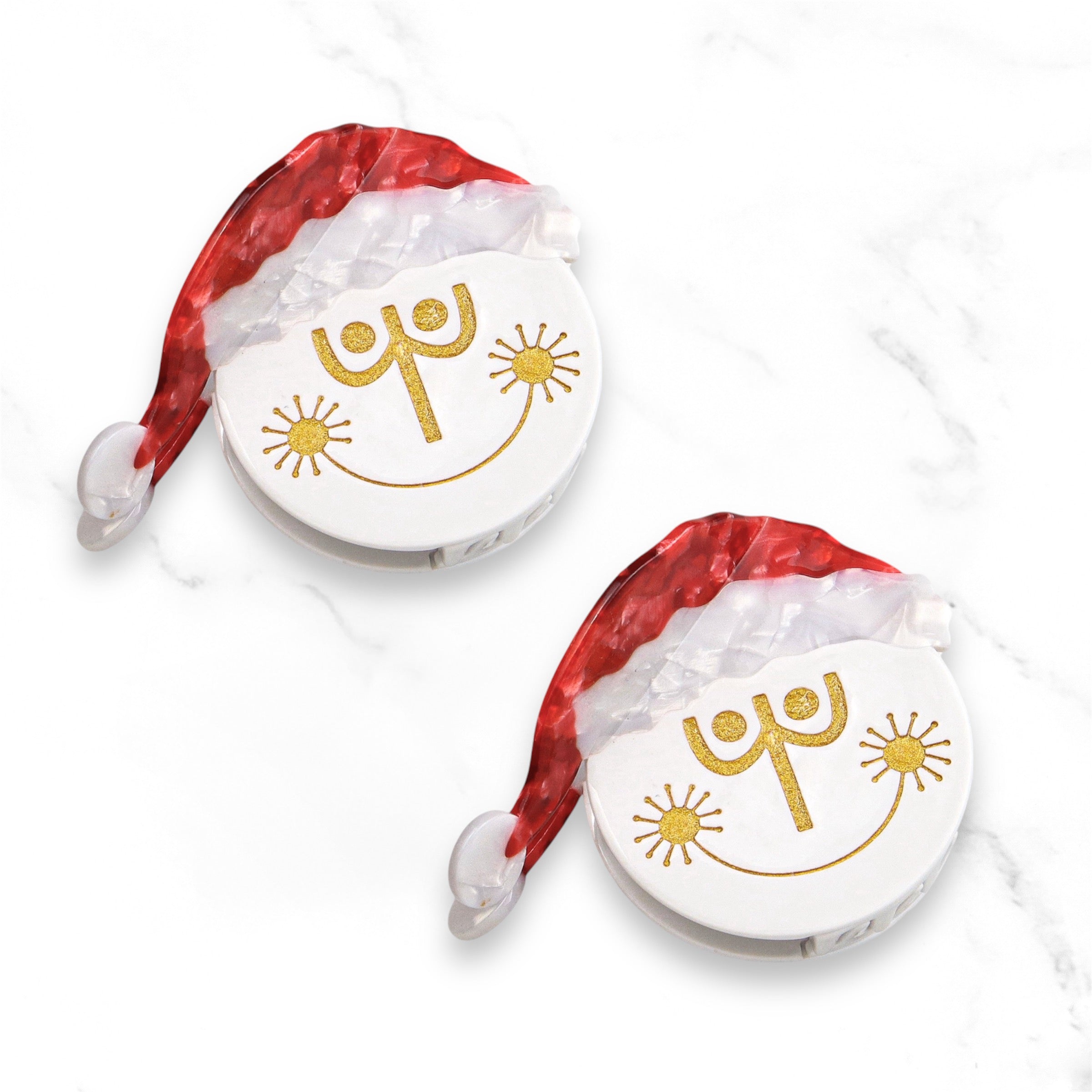 Claw Clip ~ Christmas ~  Small World