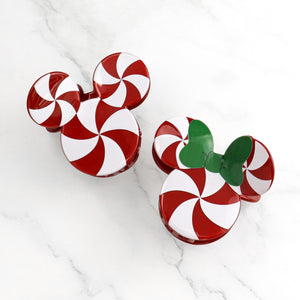 Claw Clip ~ Christmas ~  Magical Peppermint