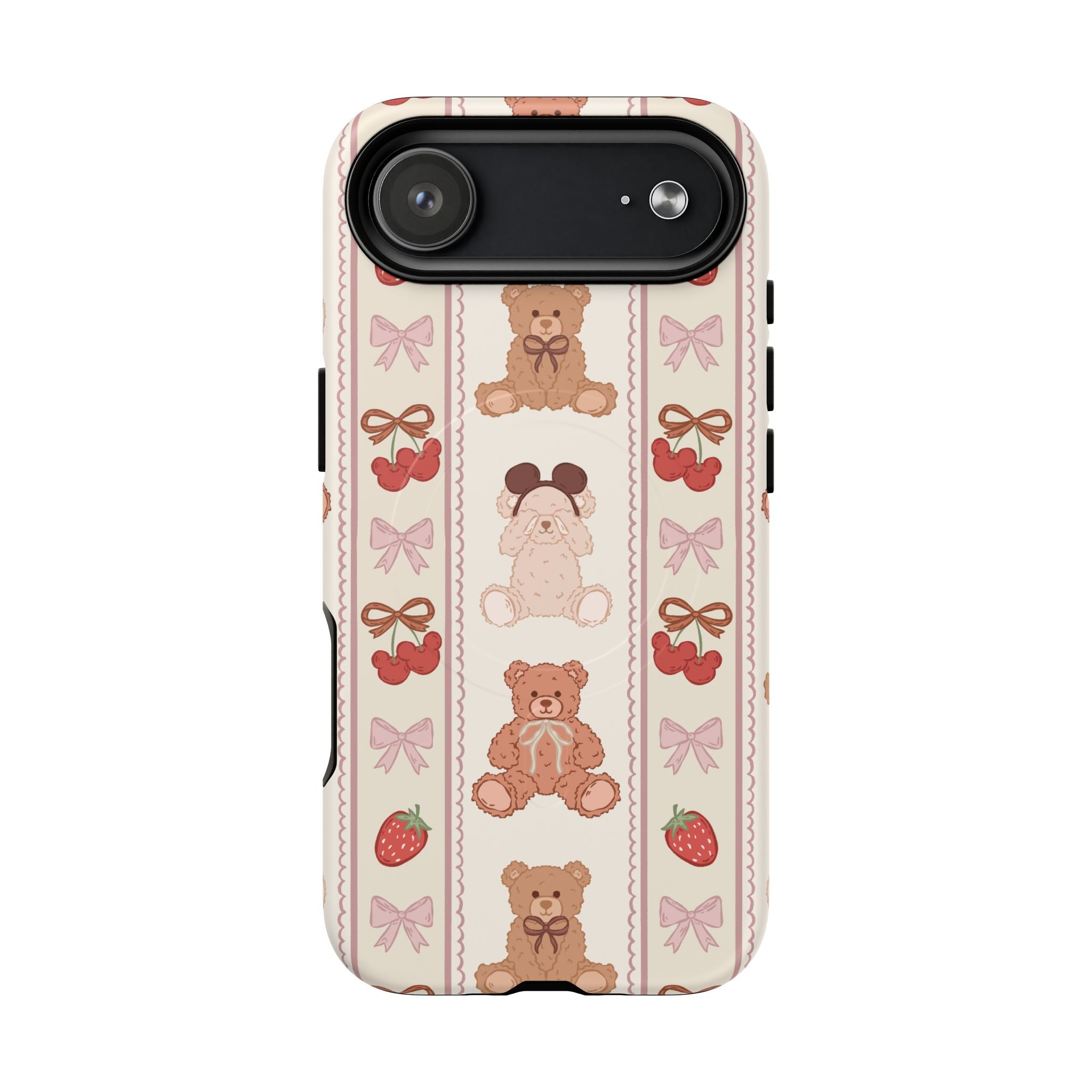 Phone Case - Beary Cherry  🍒 (MAG SAFE)