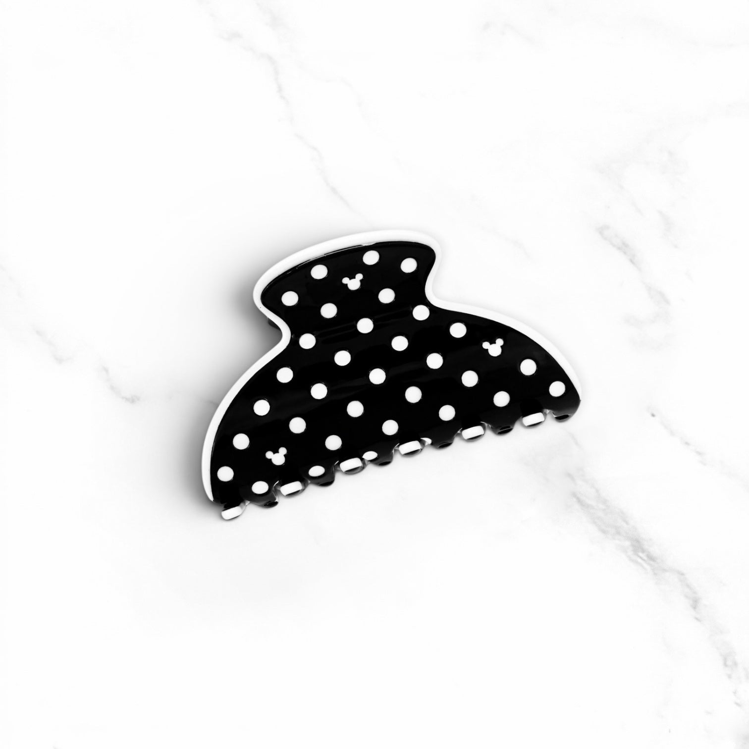Claw Clip ~ Classic Polka Dots (SMALL)