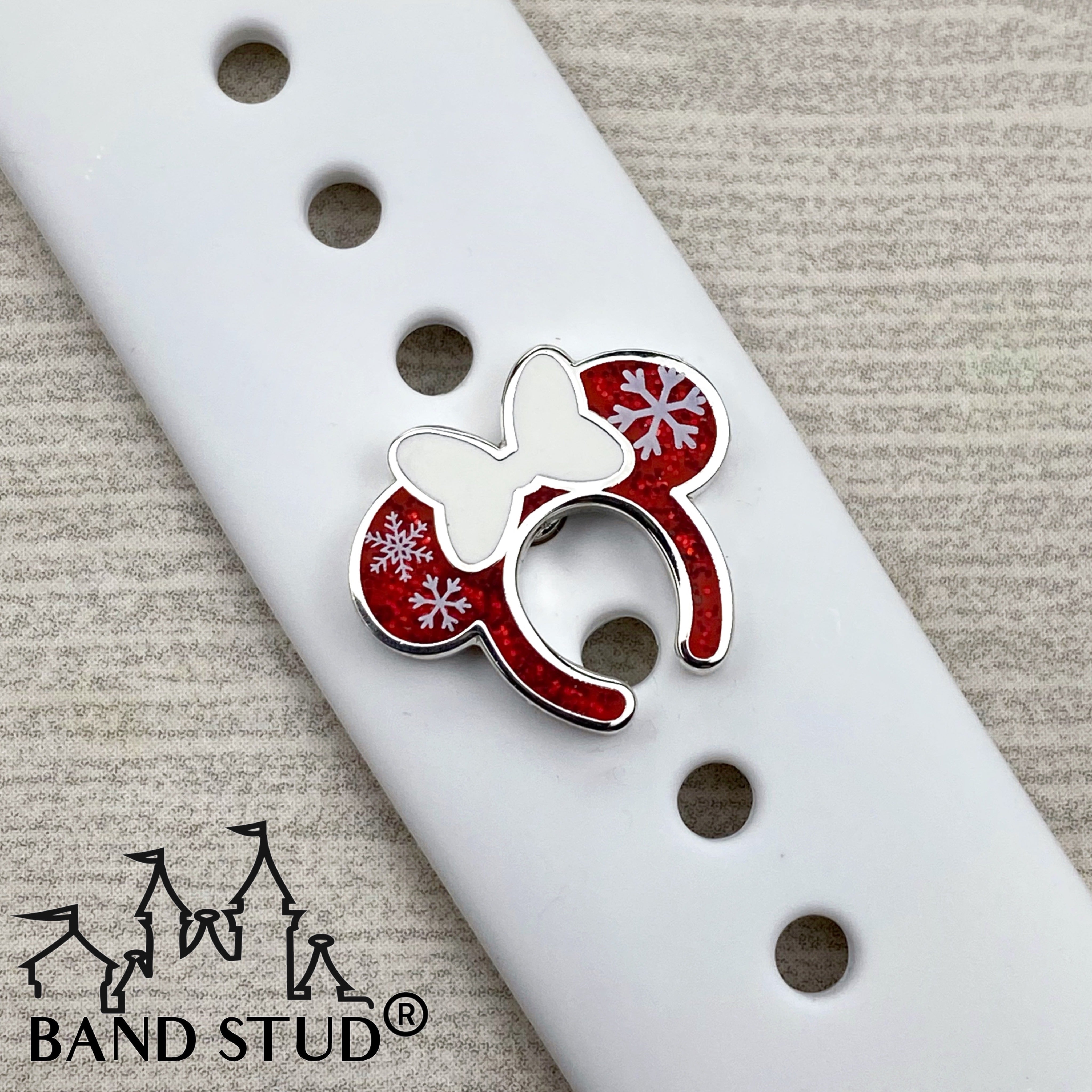 Band Stud® - Christmas Collection - Snowflake Miss Ears