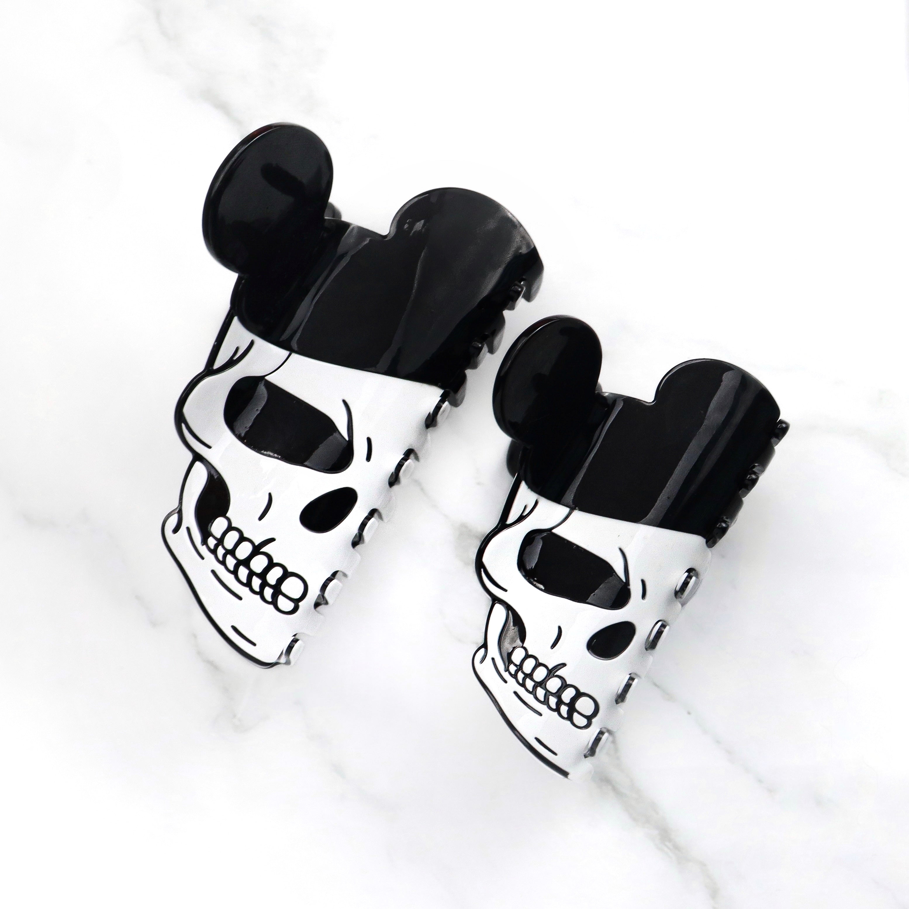 Claw Clip ~ Halloween Collection ~ Park Day Skull