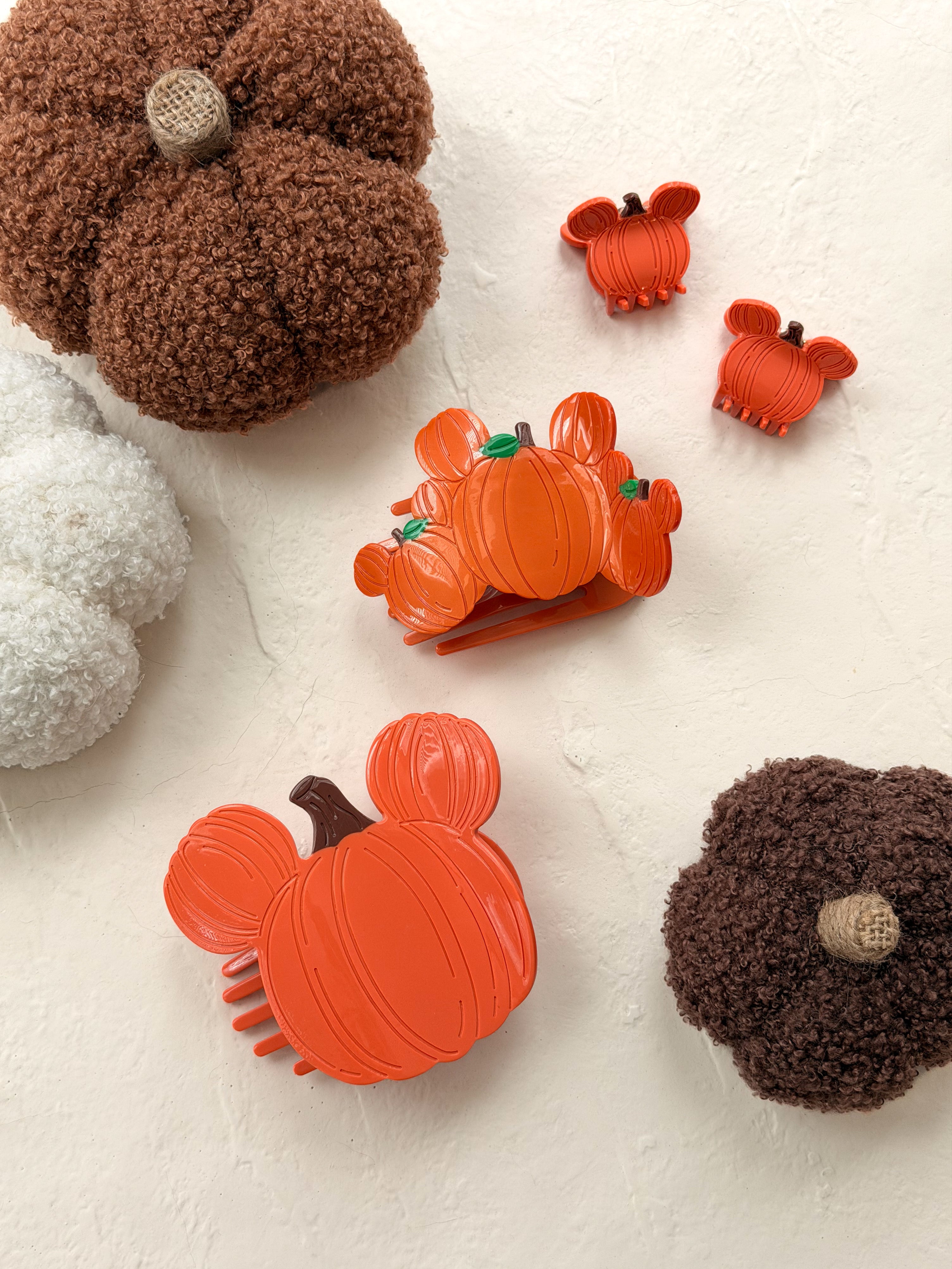 Claw Clip - FLAT ~ Halloween Collection ~ Pumpkin