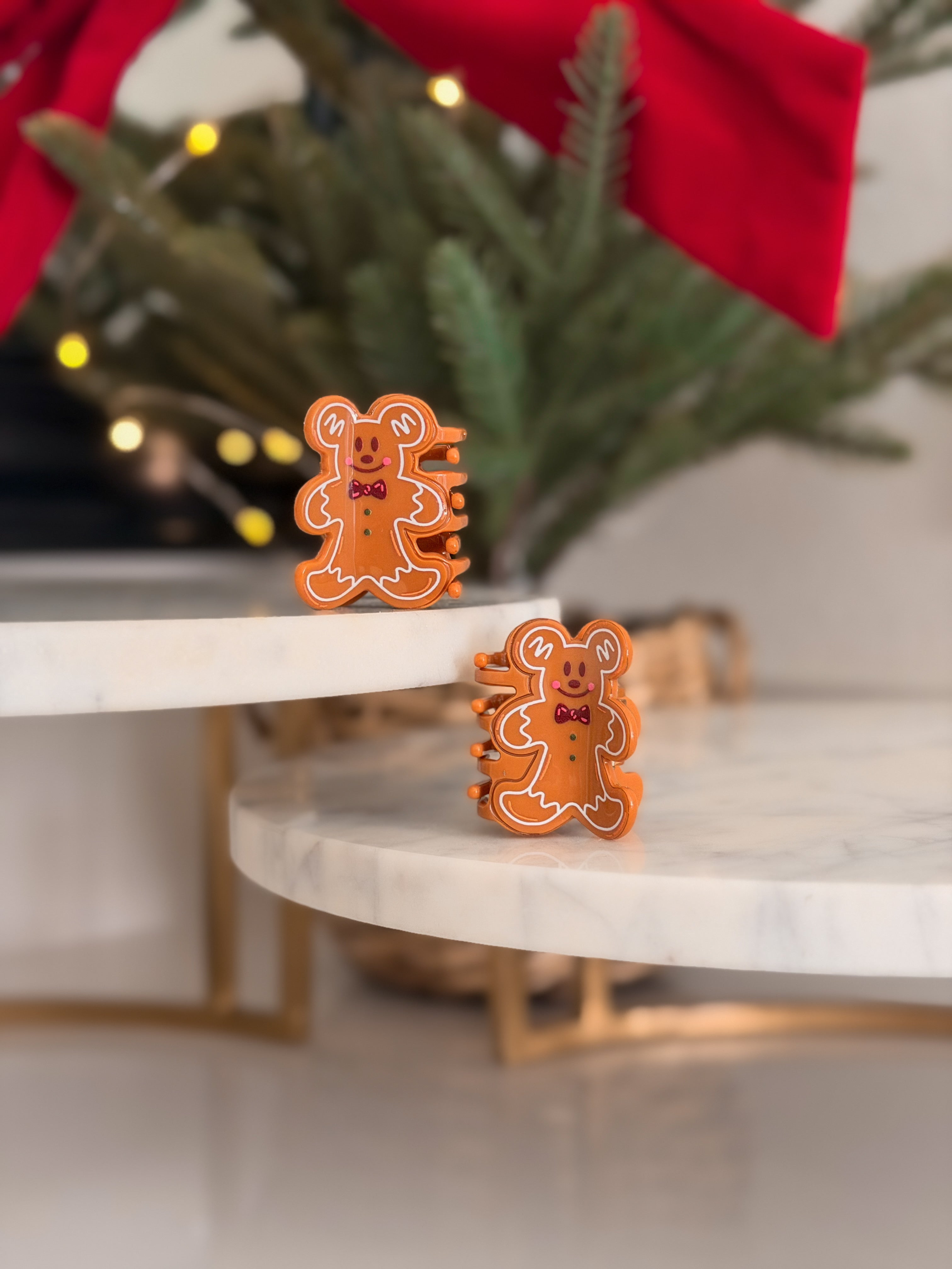 Claw Clip Minis ~ Gingerbread Lane