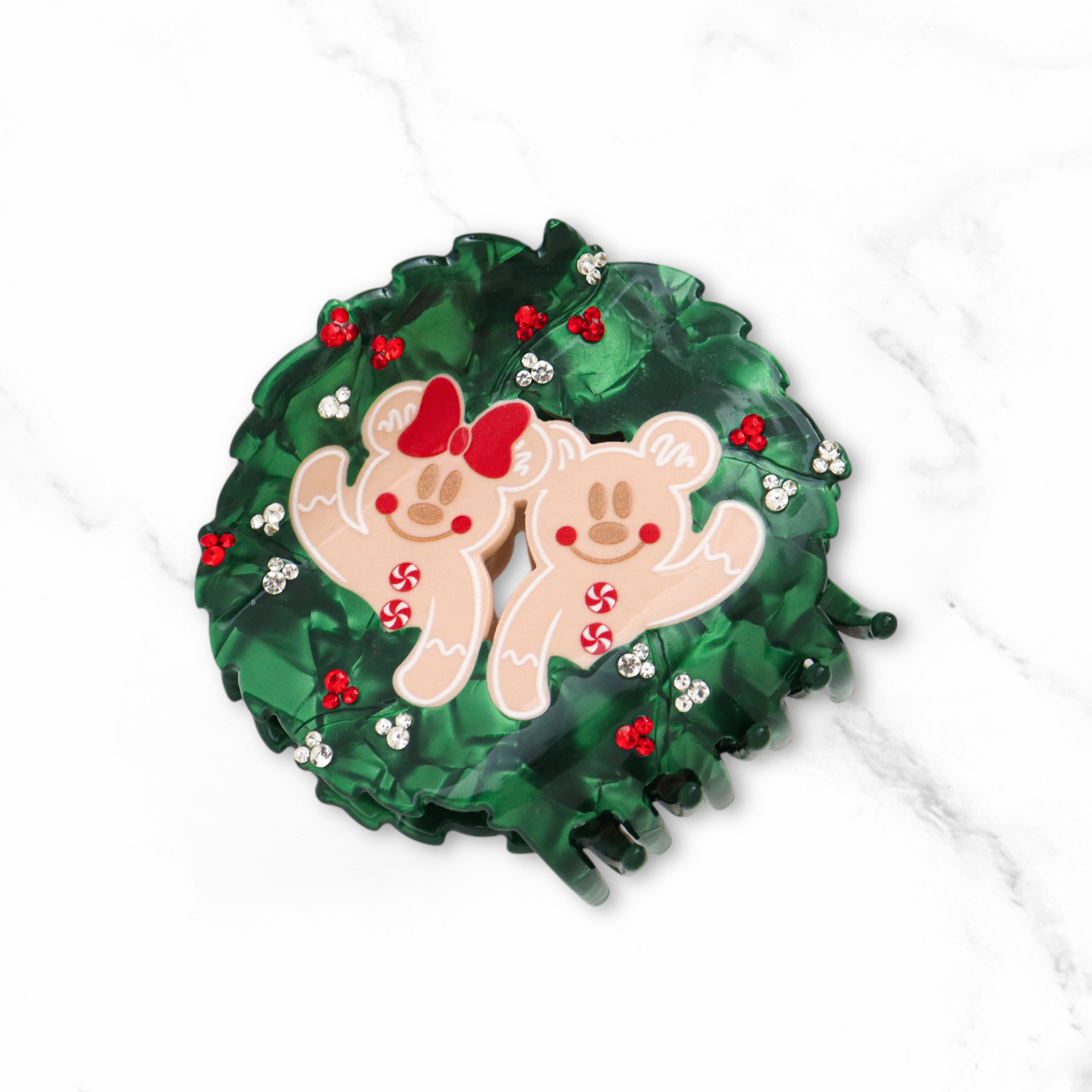 Claw Clip ~ Christmas Collection ~. The Merriest Gingerbread