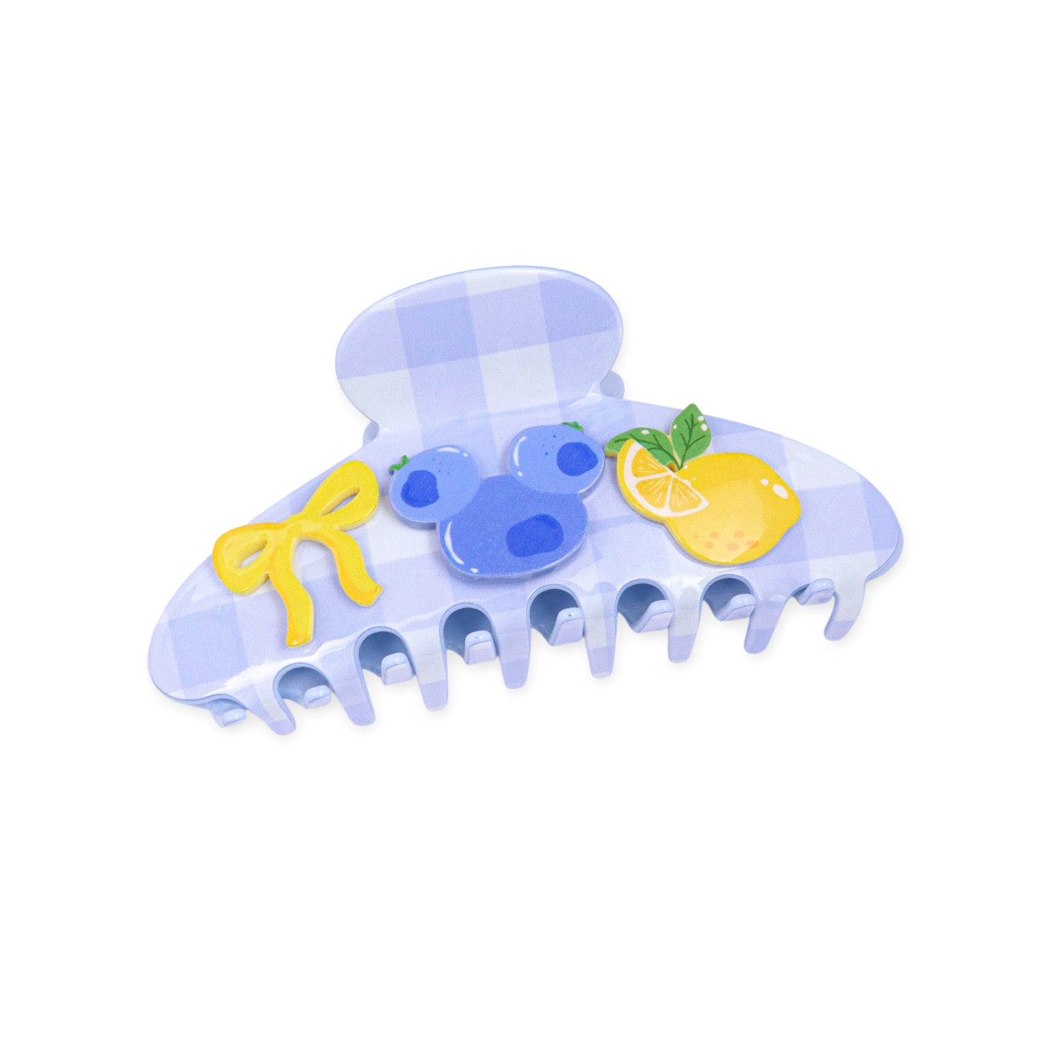 *Claw Clip ~ Fresh Picked ~ Blue Gingham