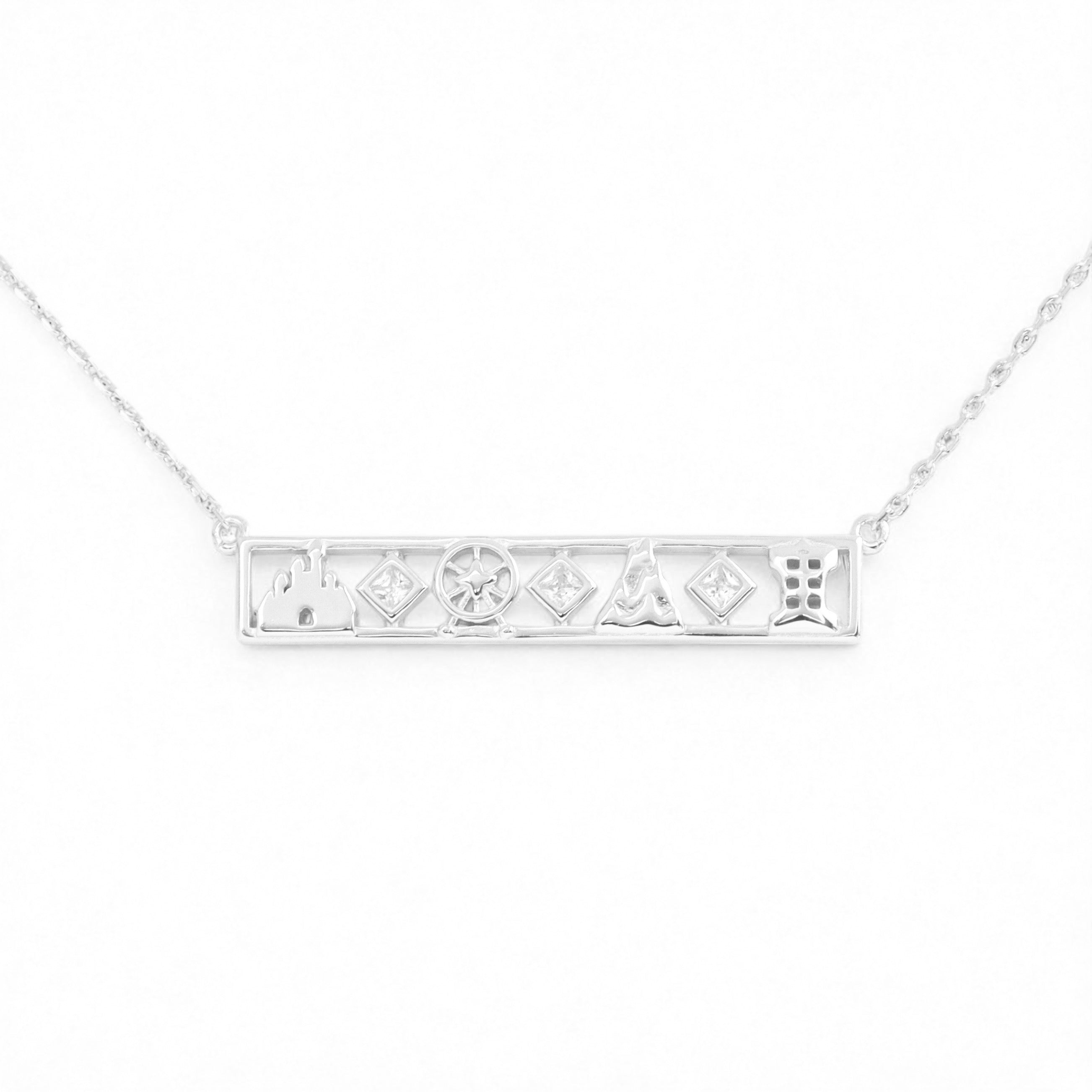 Necklace ~ Sterling Collection ~ Land and World