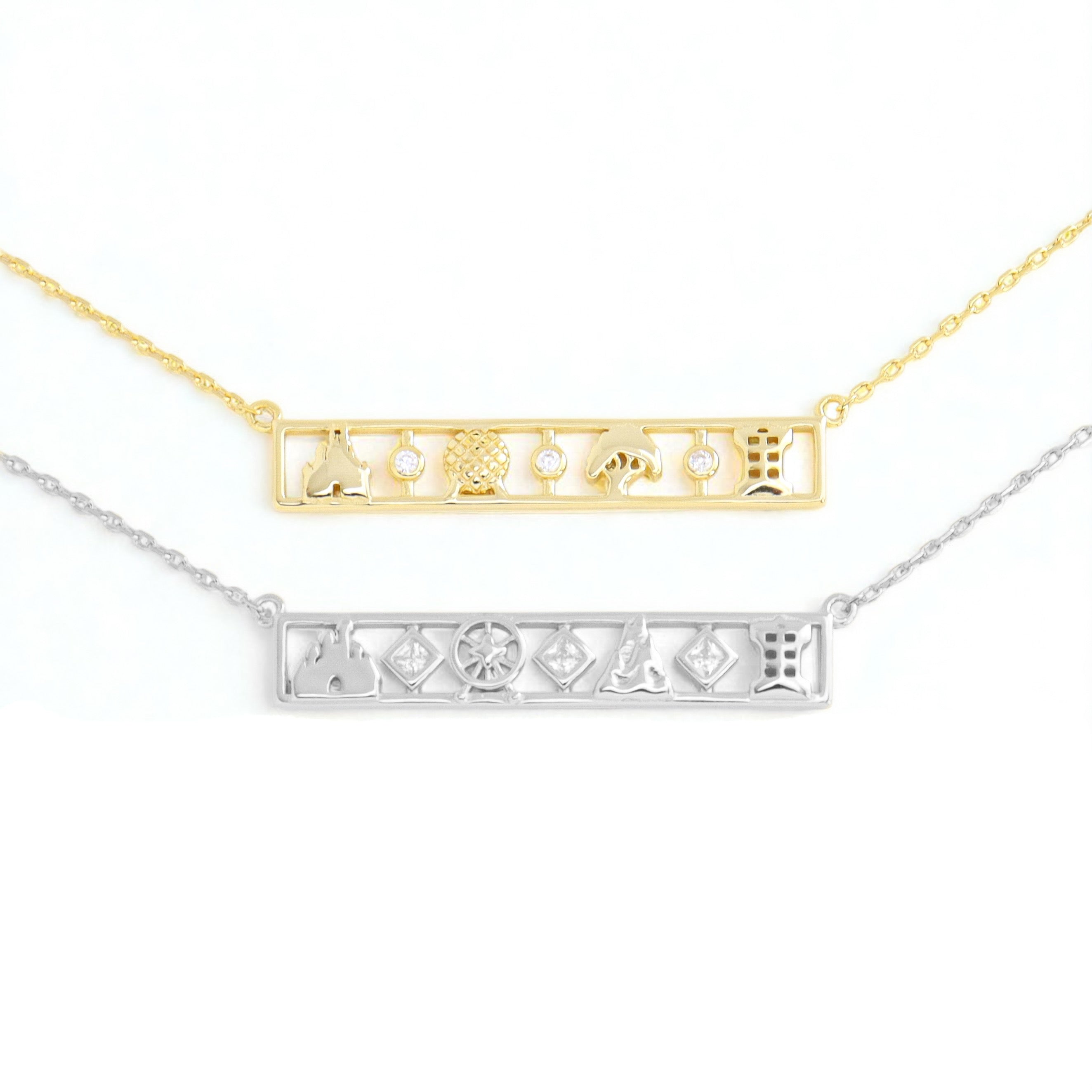 Necklace ~ Sterling Collection ~ Land and World