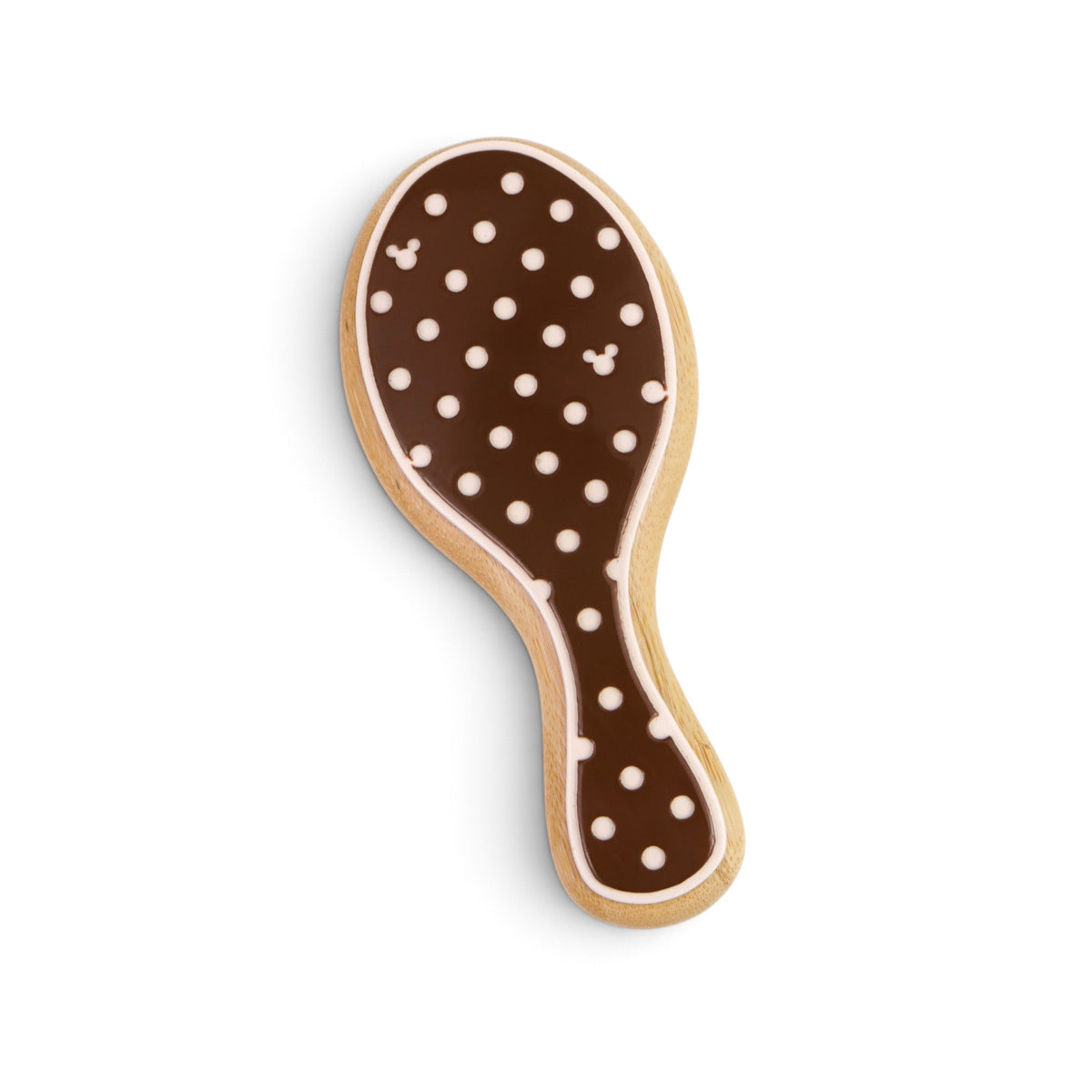 Brush ~ Classic Polka Dots Mini Bamboo Brush