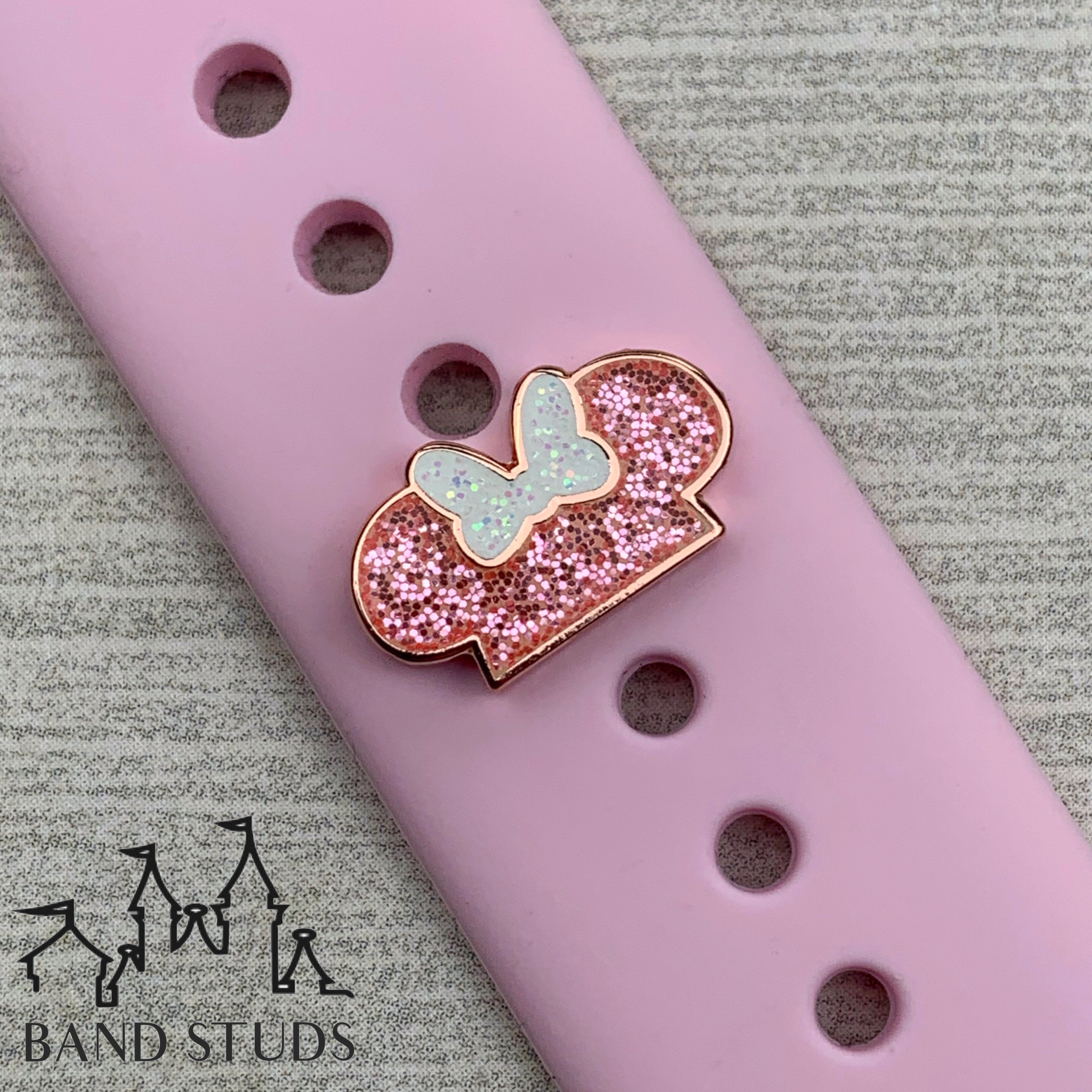 Band Stud® - Mouse Hat - Rose Gold